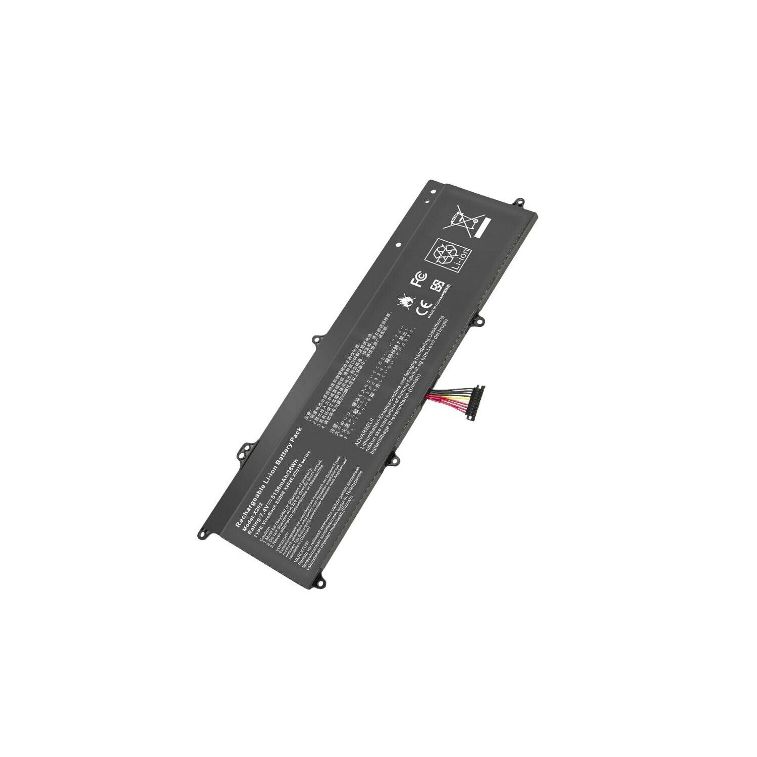 New Compatible Asus Q200E S200 S200E X201E X202E Battery 38WH