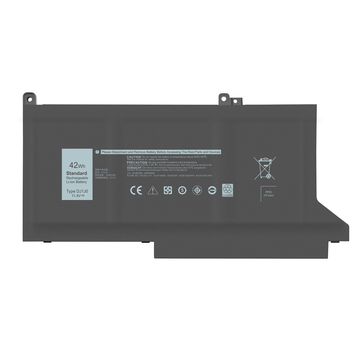 New Compatible Dell Latitude 7280 7290 Battery 42WH