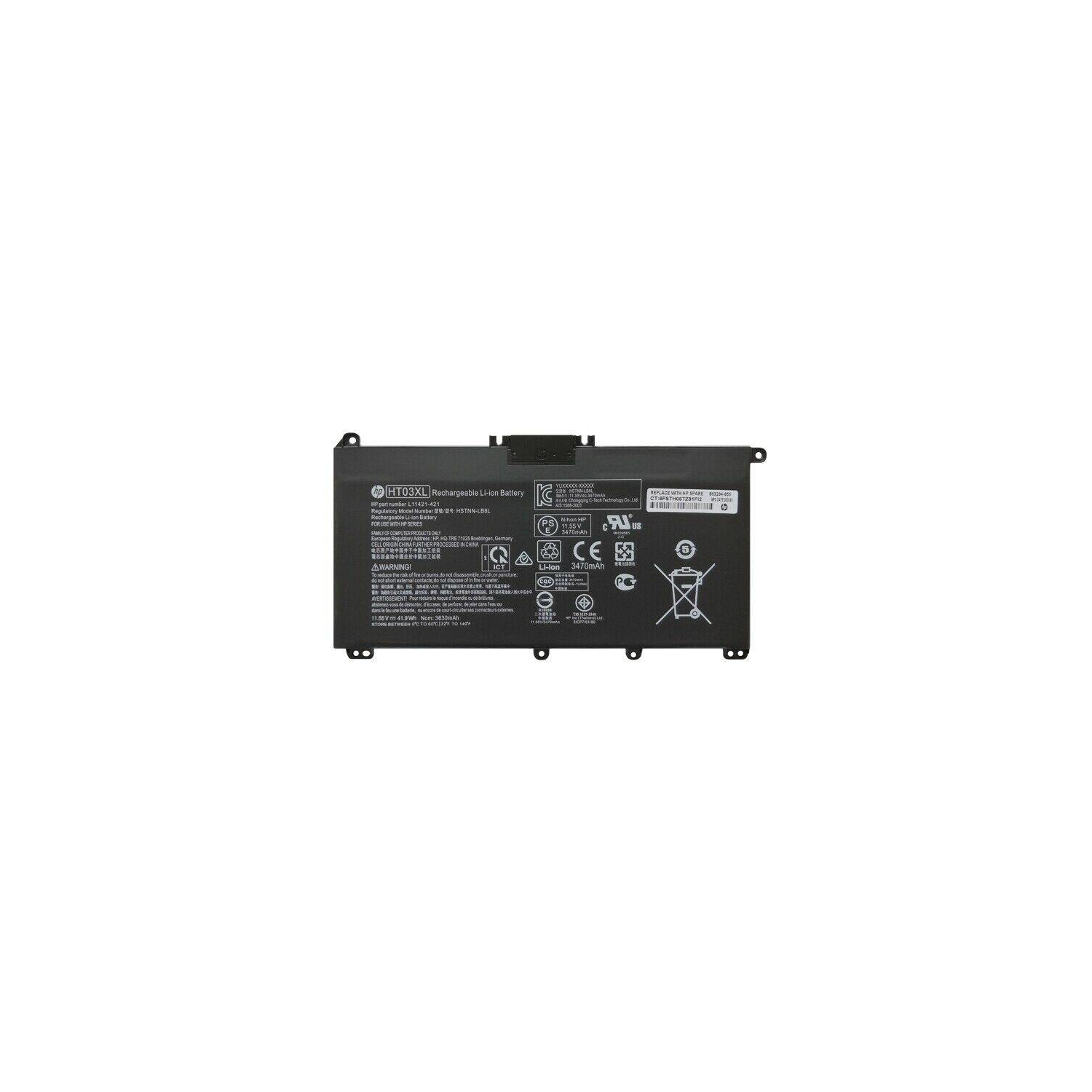 OEM Genuine HT03XL Battery For HP Pavilion 14-CE 14-CF 14-CK 14-CM 14-DF 14-DH 15-CS 15-DA 17-CA