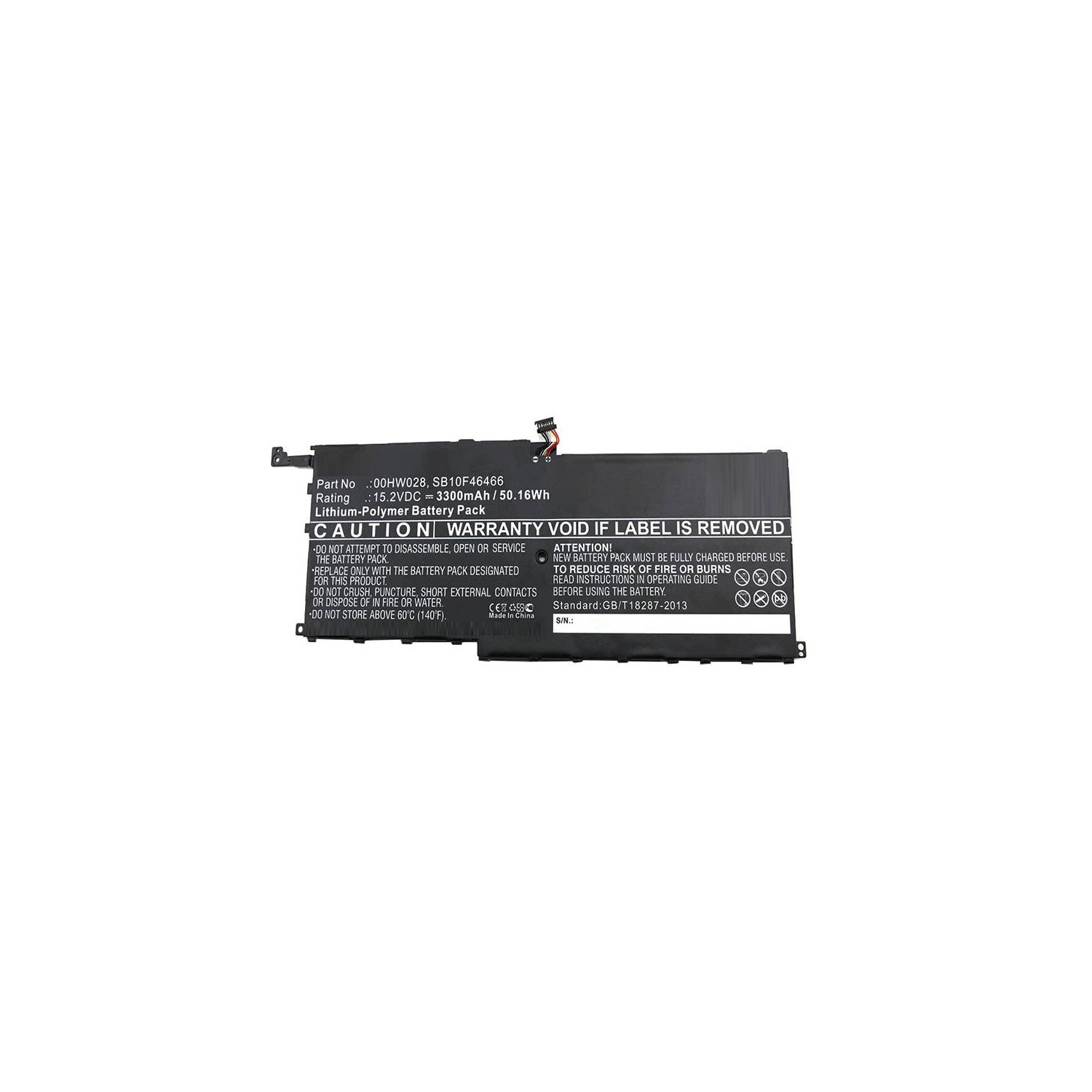 New Genuine Lenovo ThinkPad X1 Carbon Battery 52WH