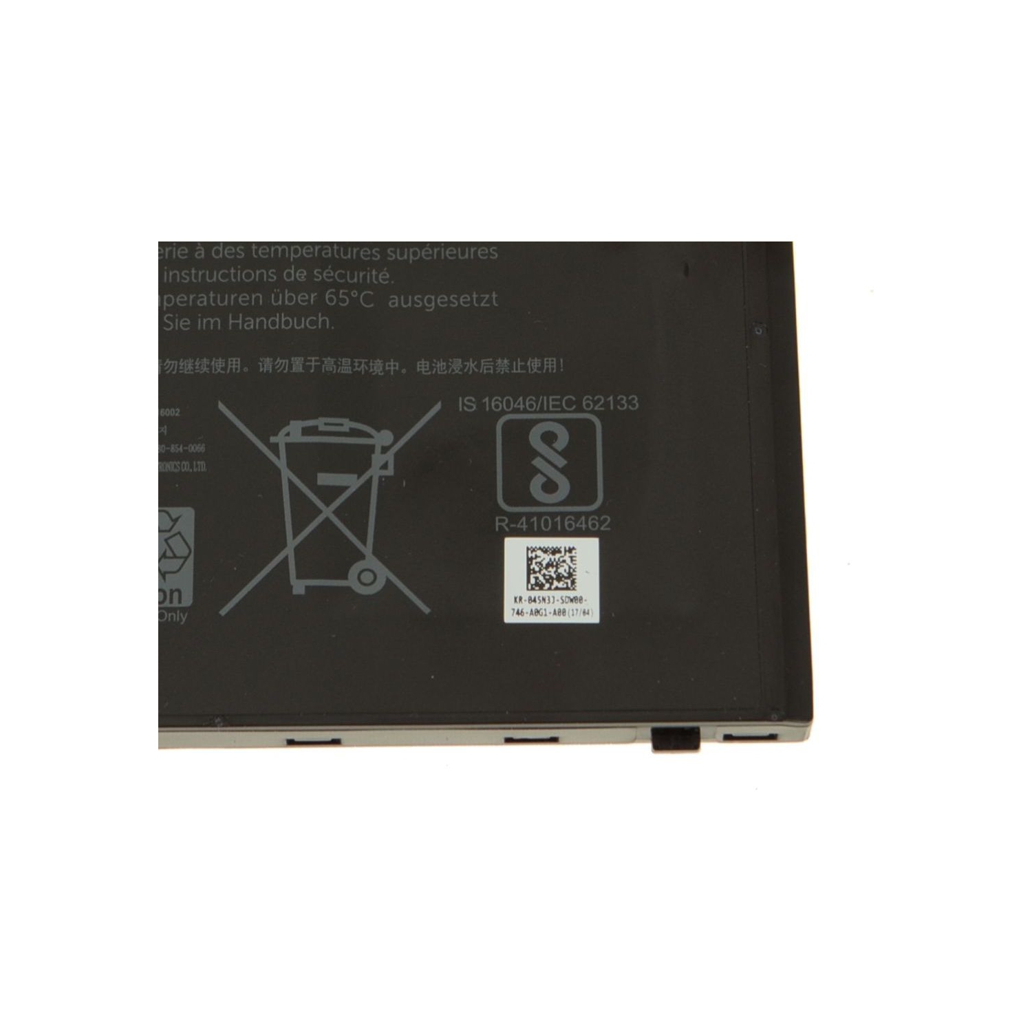 Batterie haute performance compatible Latitude 5580 5590 de Dell 42WH