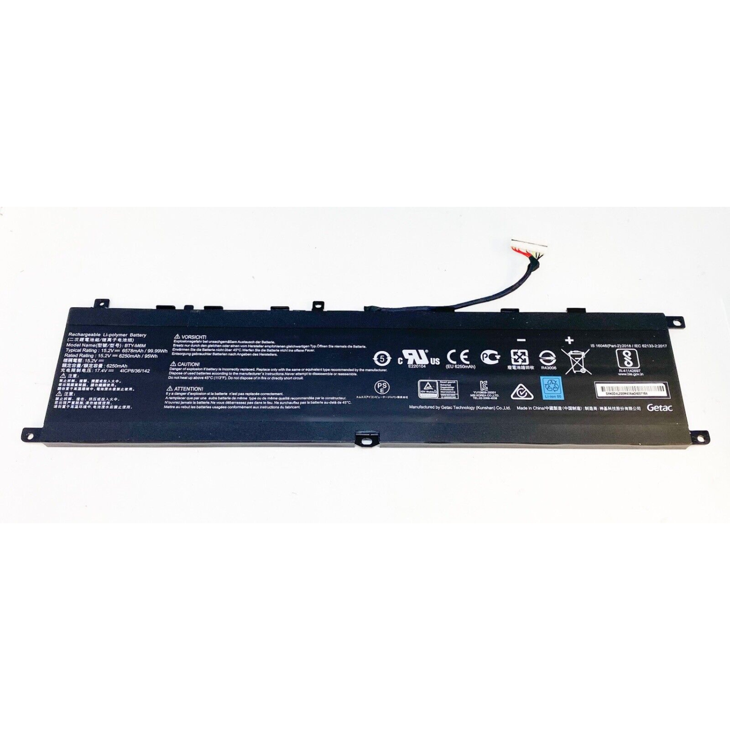 New Genuine MSI GS66 Stealth 10SGS 10SGS-009FR 10SGS-014FR 10SGS-016FR 10SGS-024PL Battery 99.9WH