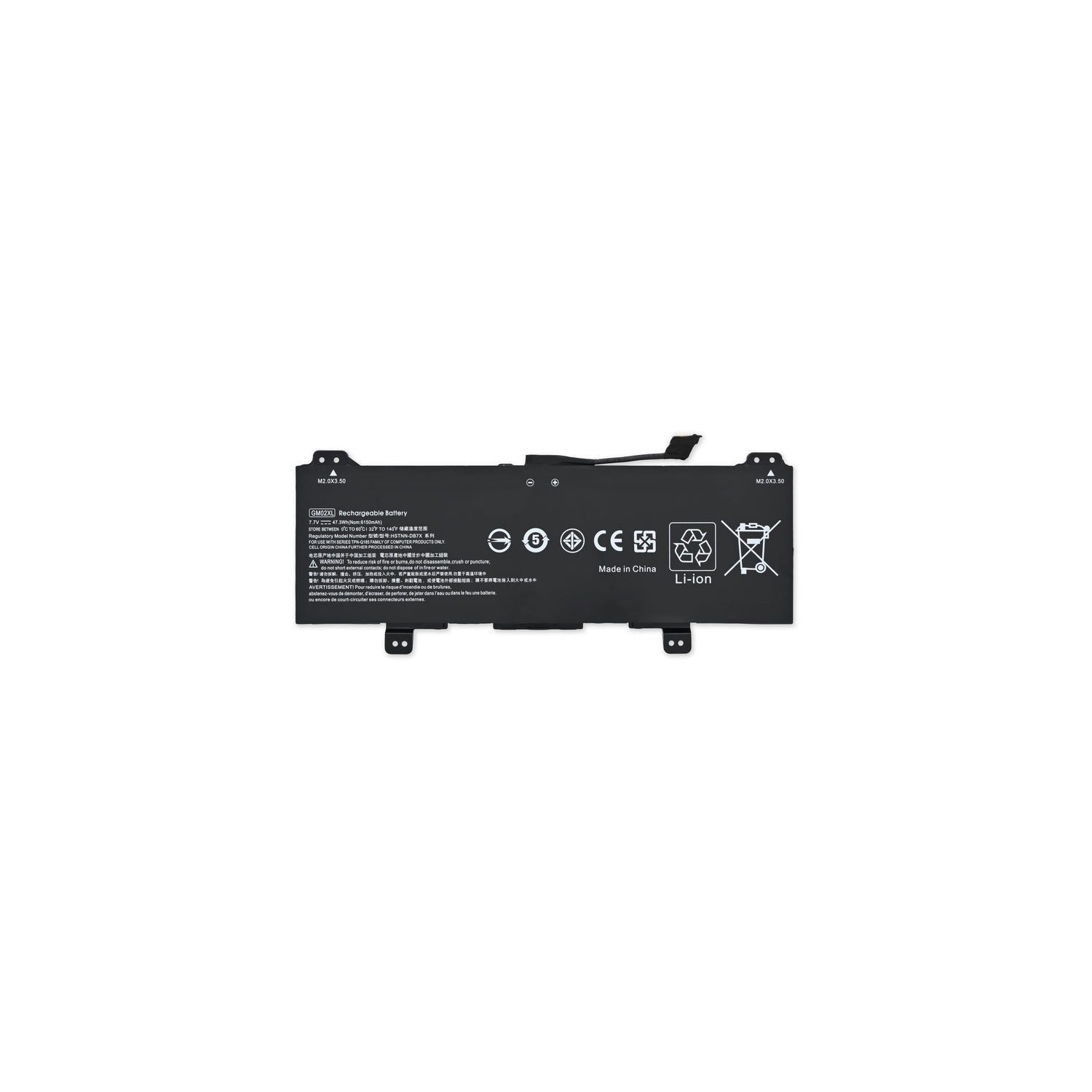 New Compatible HP ChromeBook 11 G6 EE Battery 47.3WH