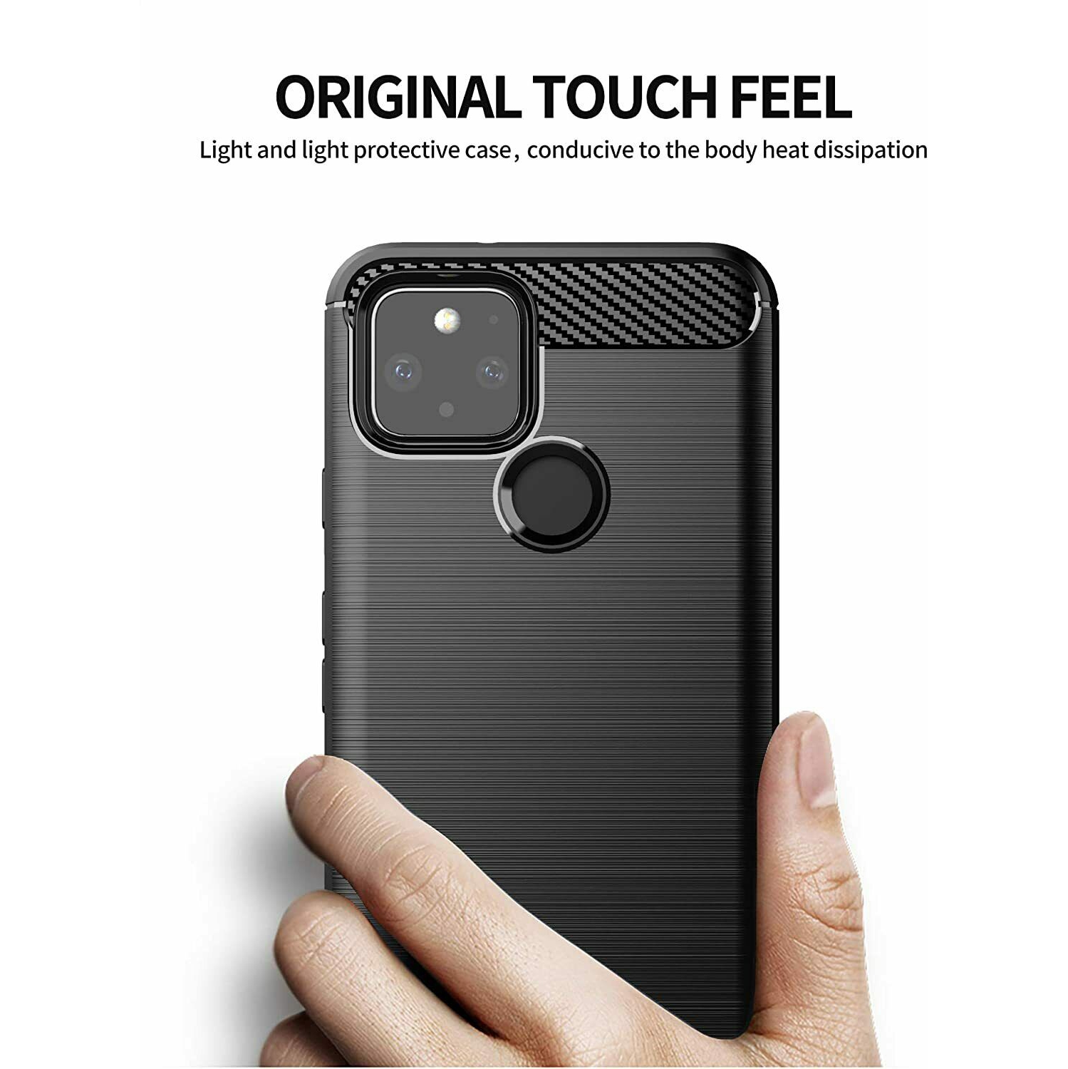SuperShield for Google Pixel 4 Case With Screen Protector, Soft Silicone Protection Shockproof Phone Case Cover for Google Pixel 4