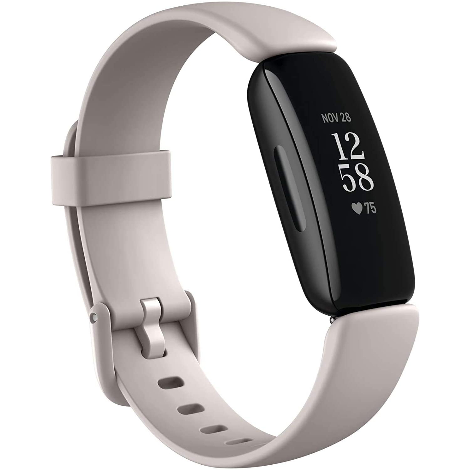 Brand NEW - Fitbit Inspire 2 Fitness Tracker with Heart Rate Monitor - Lunar White/black