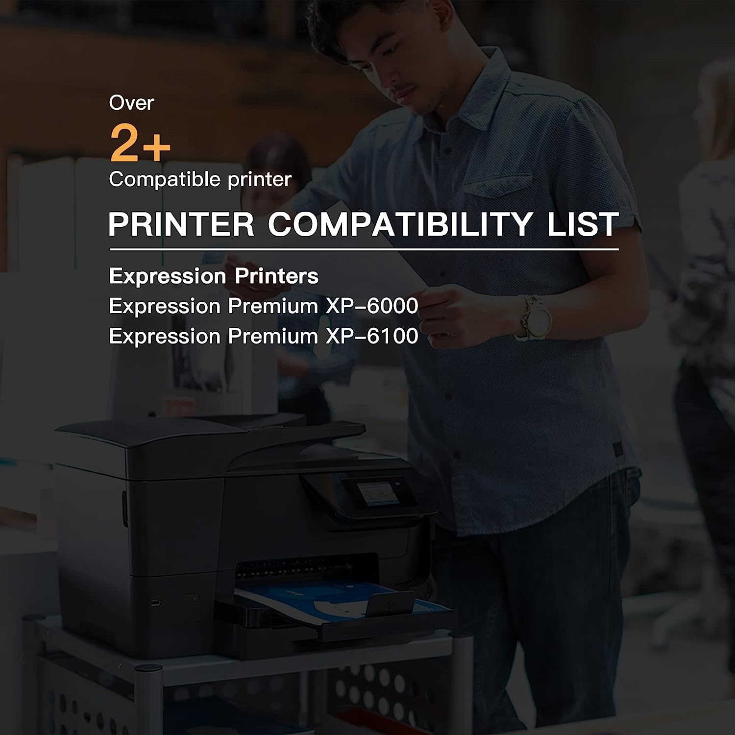 Cartouche d'encre de rechange 2 compatible avec les cartouches d'encre noire pour Epson T302 302 XL à utiliser avec l'imprimante expression Premium