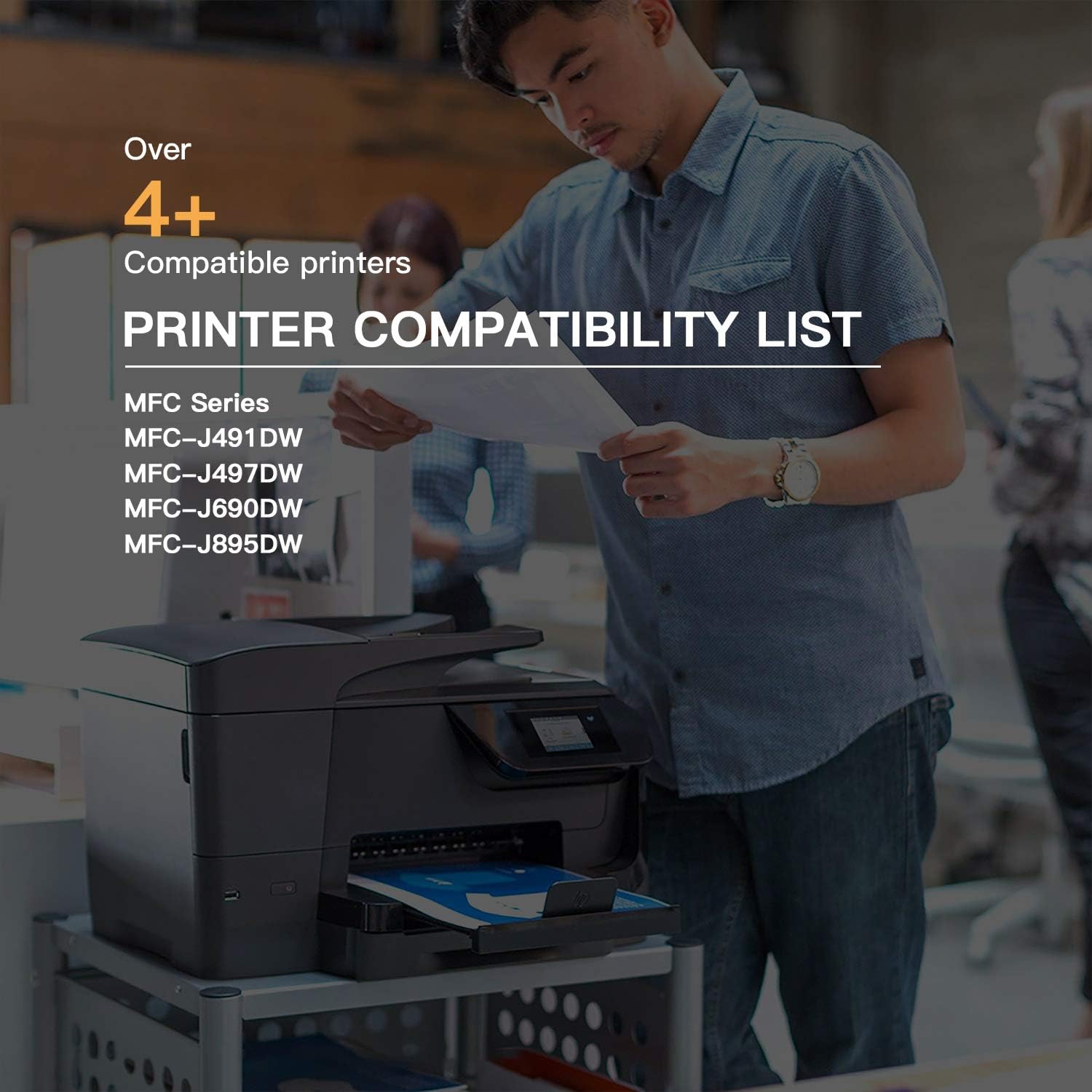 2Set remplacement compatible avec la cartouche d’encre Brother LC3013XL Brother 3013 - imprimante Brother MFC-J491DW MFC-J497DW MFC-J690DW MFC-J895DW