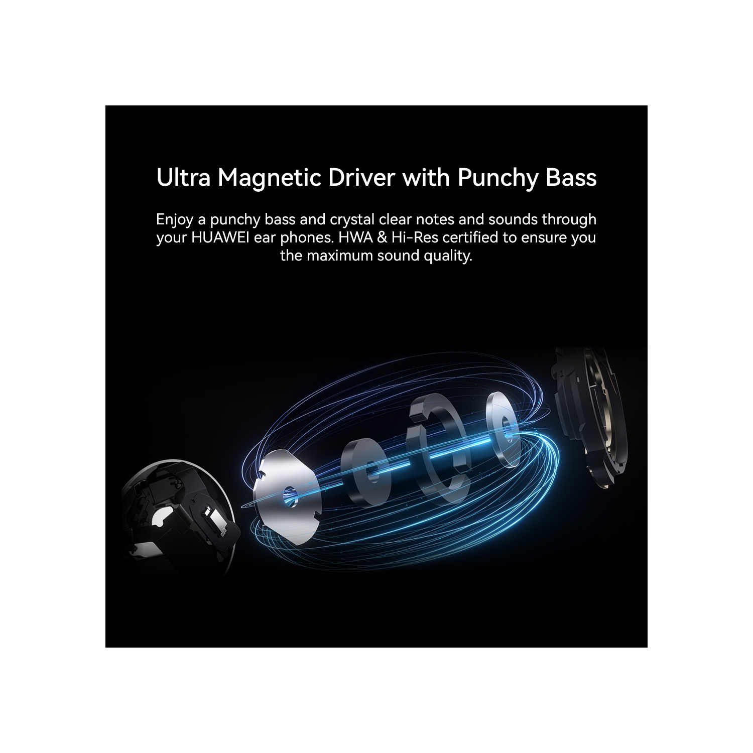 HUAWEI FreeBuds 5 Wireless Earbuds - Bluetooth Earphones with Noise Cancelling, Curved In Ear with Optimal Fit, Long Battery Life, Water Resistant,