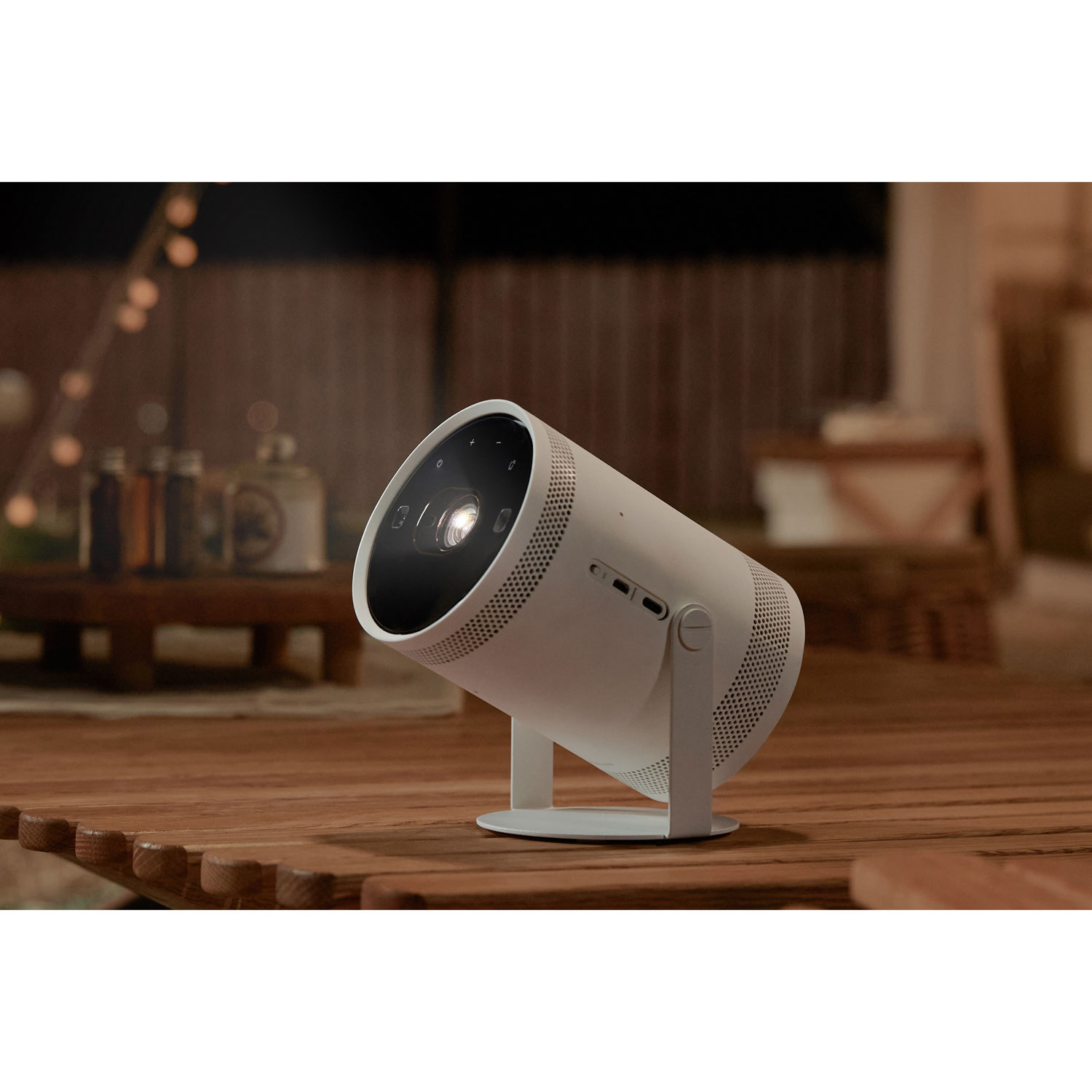 Samsung The Freestyle 1080p LED Portable Home Theatre Projector - White