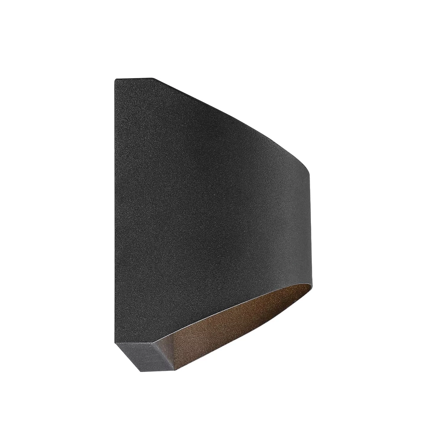 Ratner – Luminaire mural extérieur moderne à DEL noir ciel foncé 5 1/2 po pour terrasse extérieure de terrasse de la grange