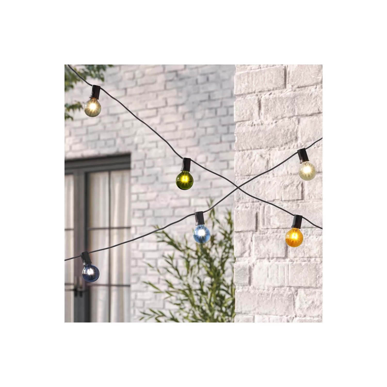 20ct Incandescent Glass G40 Bulbs