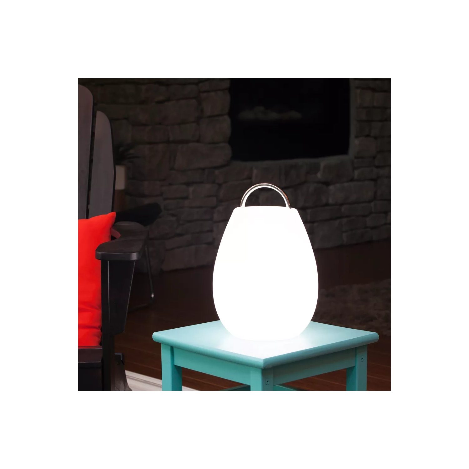 Lampe de table d'extérieur Wander de 12,6 po - Blanc - Mooni