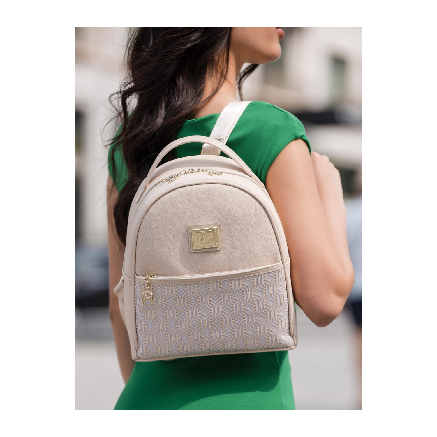 Glory Beige Backpack for Women – Cavalinho Canada & USA