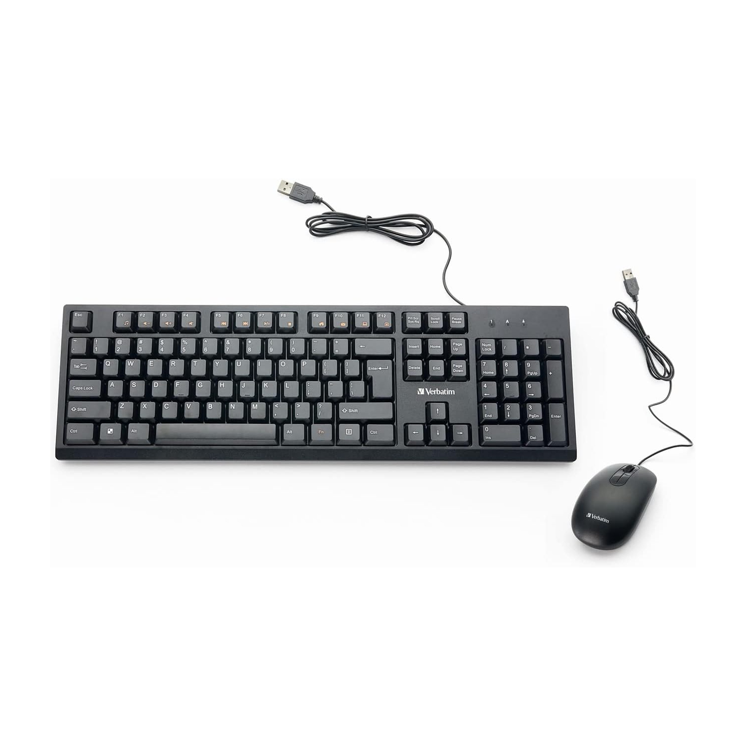 Verbatim Wired Optical Keyboard & Mouse Combo