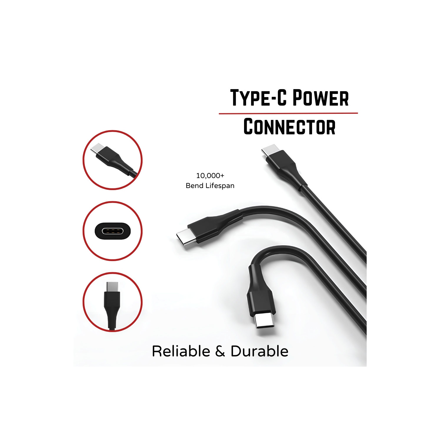 BATTDEPOT Latitude 12 5285 65W DC5-20V USB C Type C Laptop AC Adapter Charger