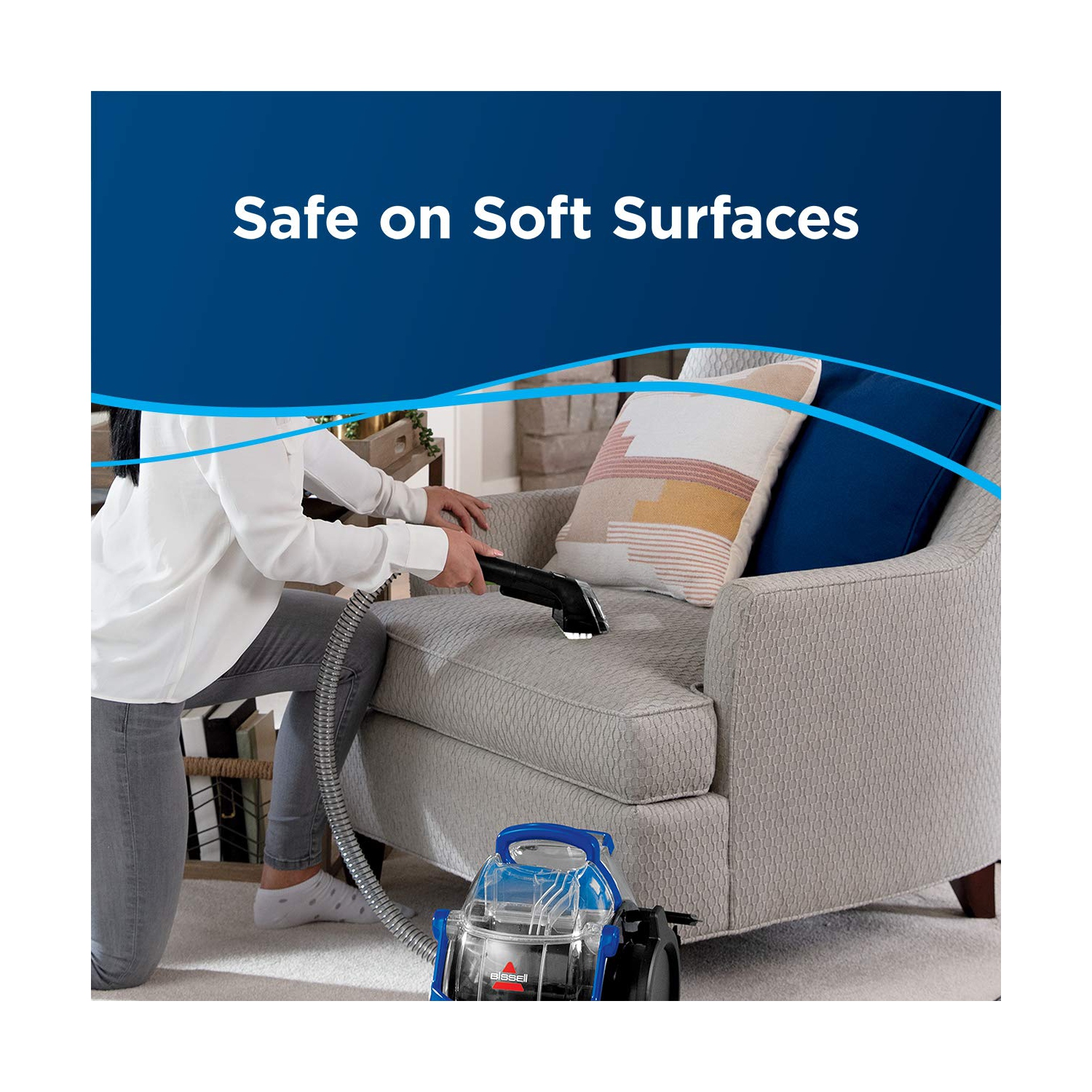 BISSELL – nettoyeur portatif pour tapis SpotClean Professional, 2891B lb