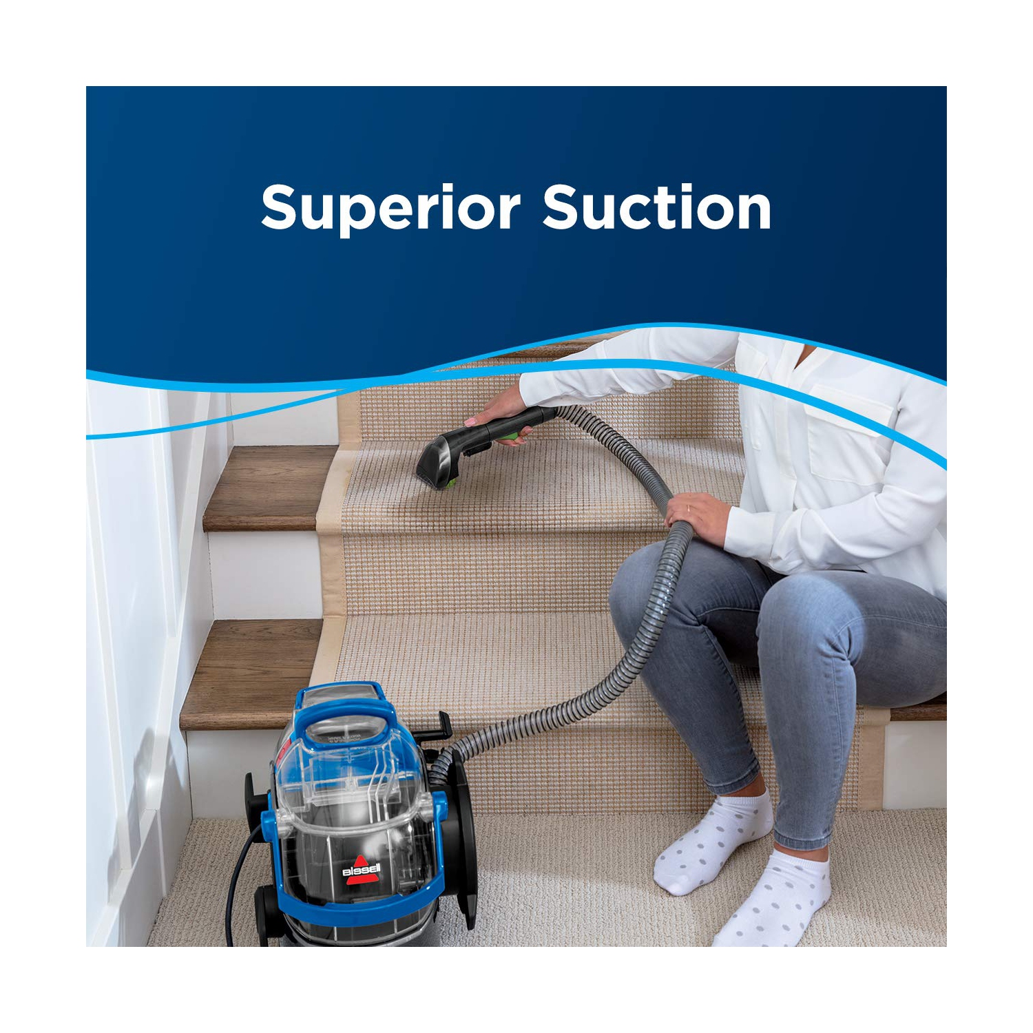 BISSELL – nettoyeur portatif pour tapis SpotClean Professional, 2891B lb