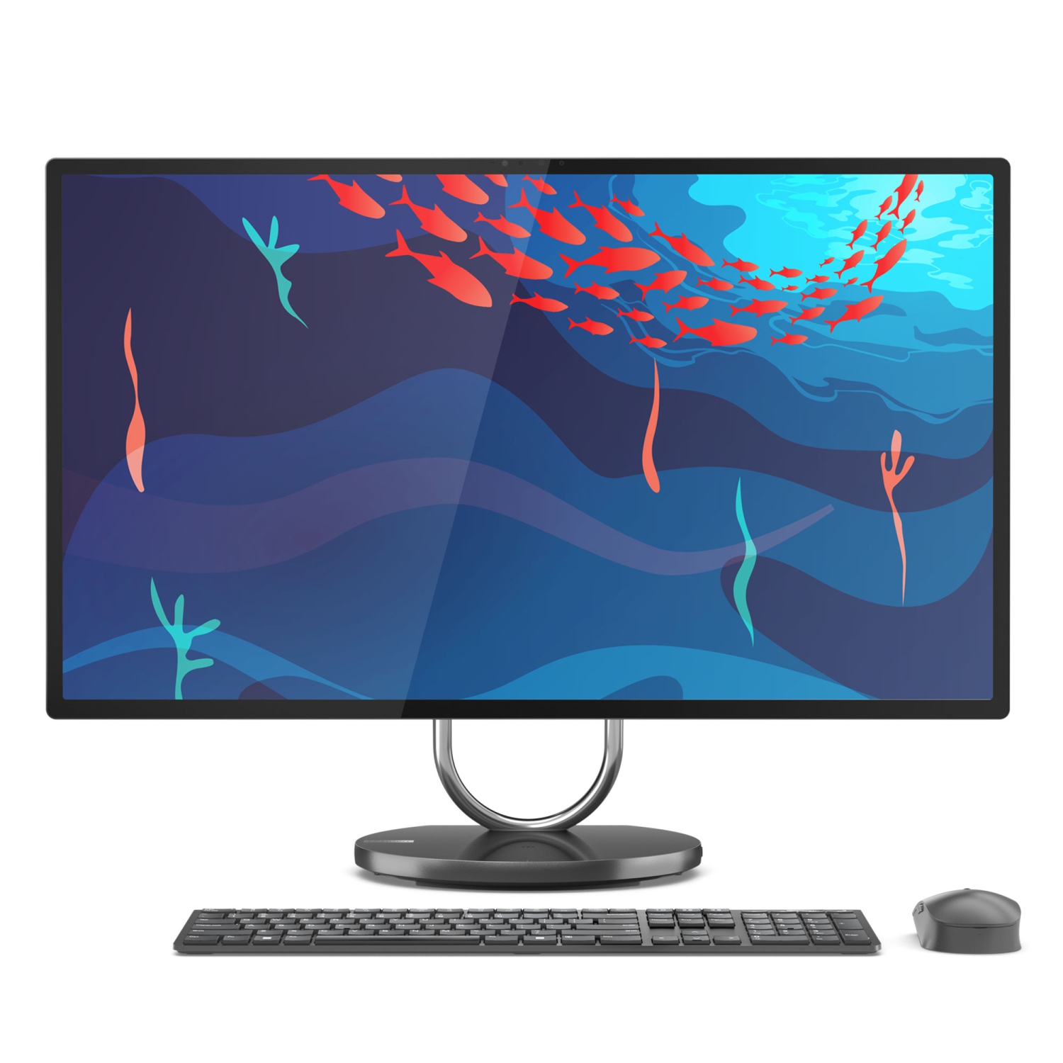 Lenovo Yoga AIO 9i Desktop, 31.5" UHD IPS 3-side Borderless, i9-13900H, Iris Xe Graphics, 16GB, 1TB