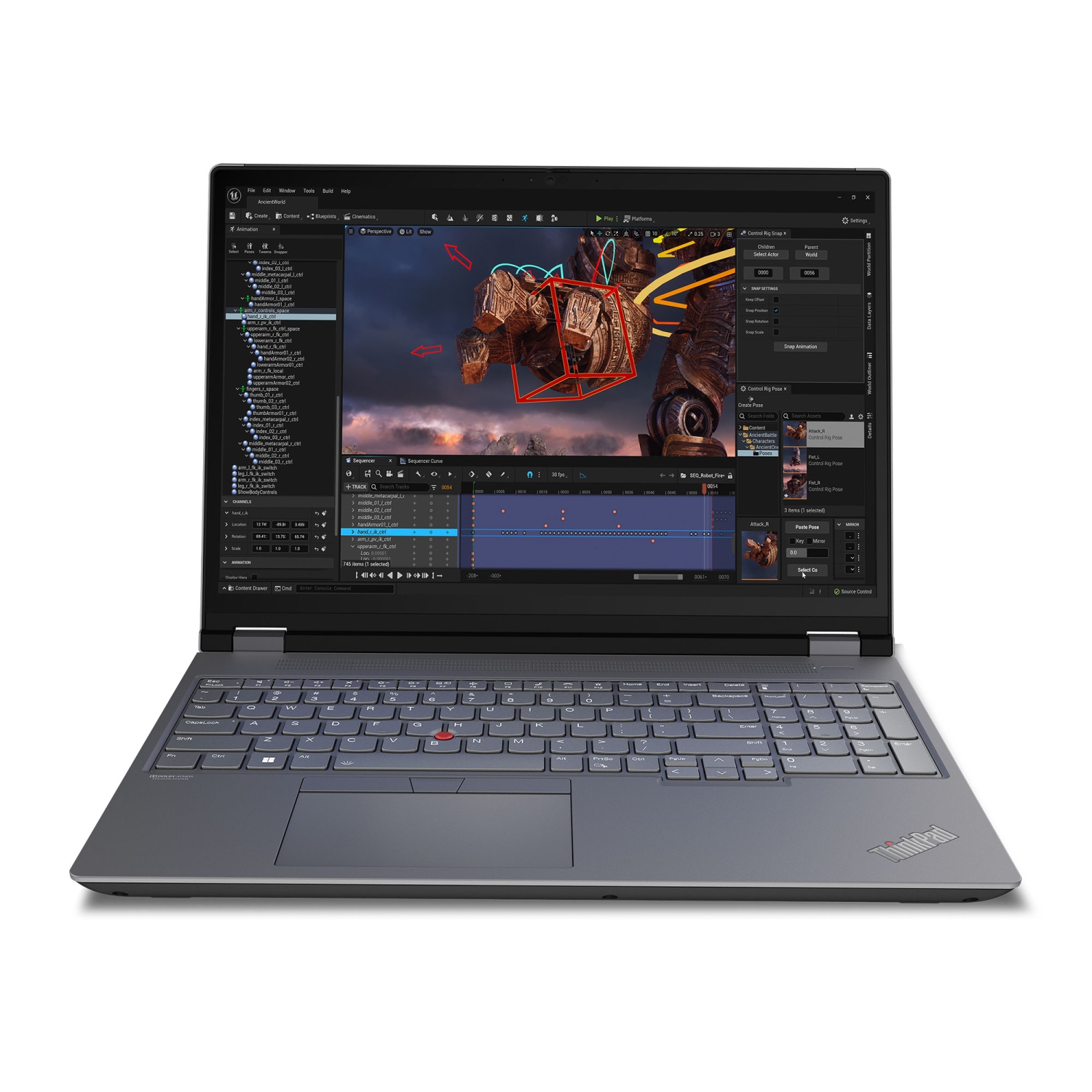 Lenovo ThinkPad P16 Gen 2 Intel Laptop, 16" IPS LED Backlight, i9-13980HX
