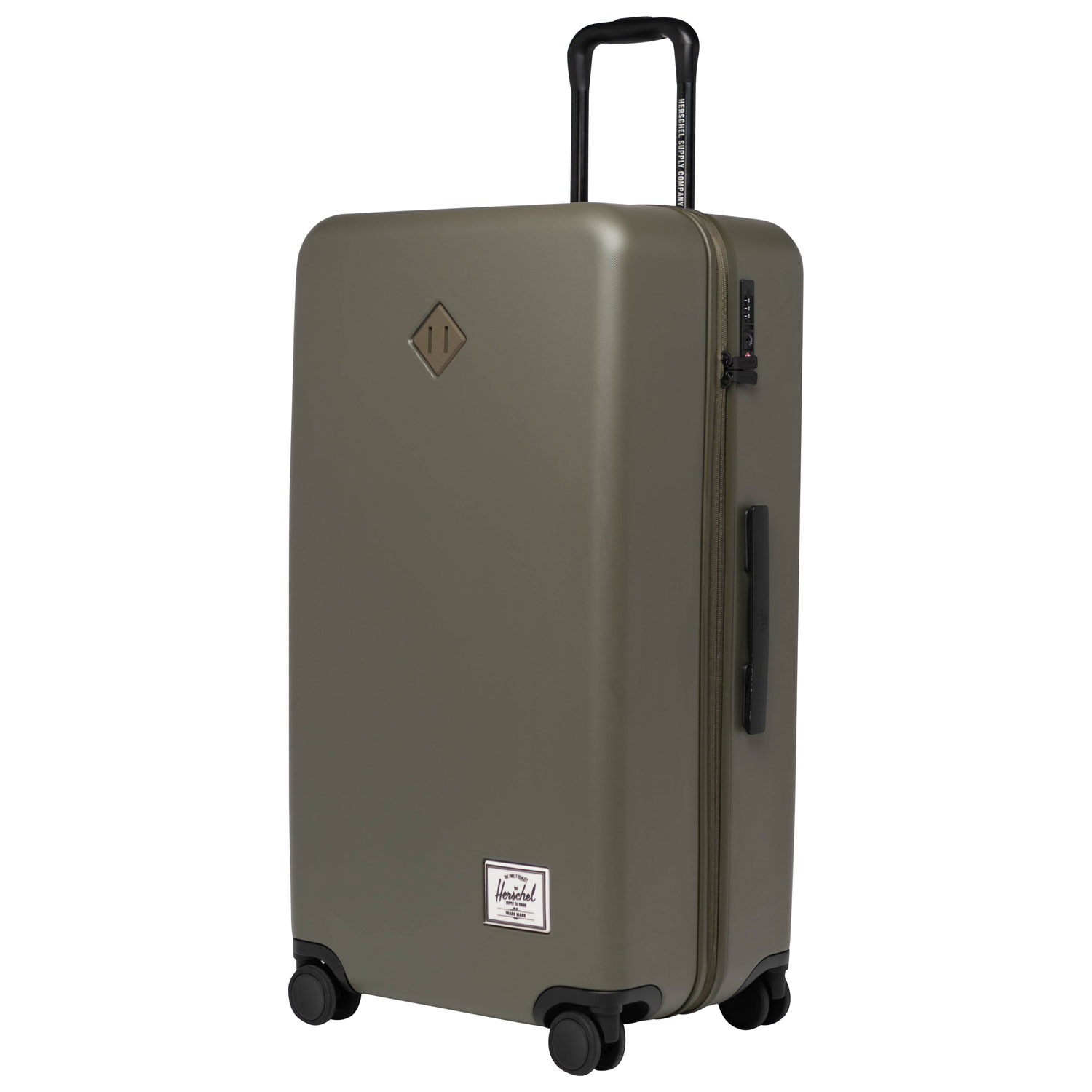 Valise rigide de 32 po Heritage de Herschel - Vert lierre