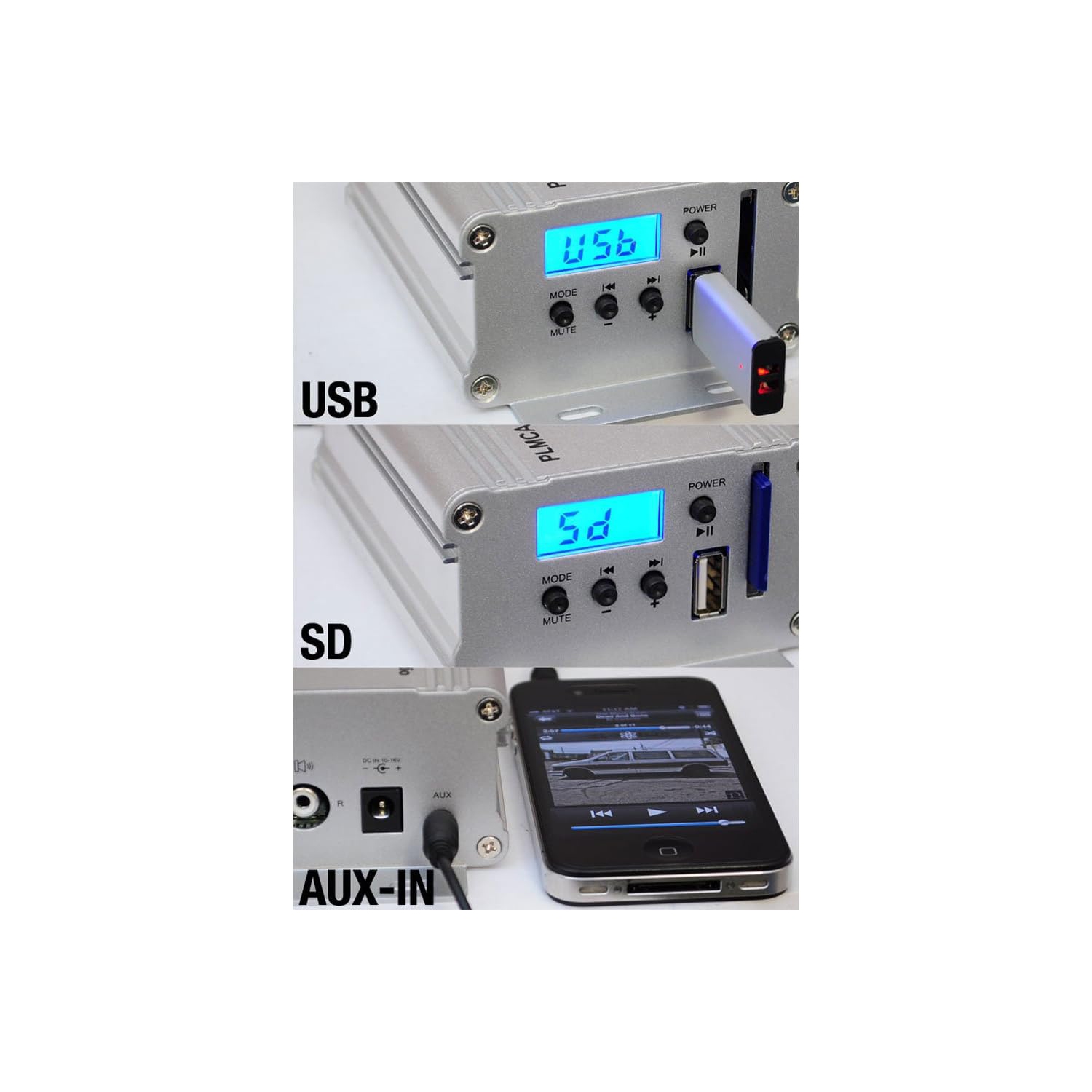 Open Box - Pyle PLMCA40 Weatherproof Speakers System