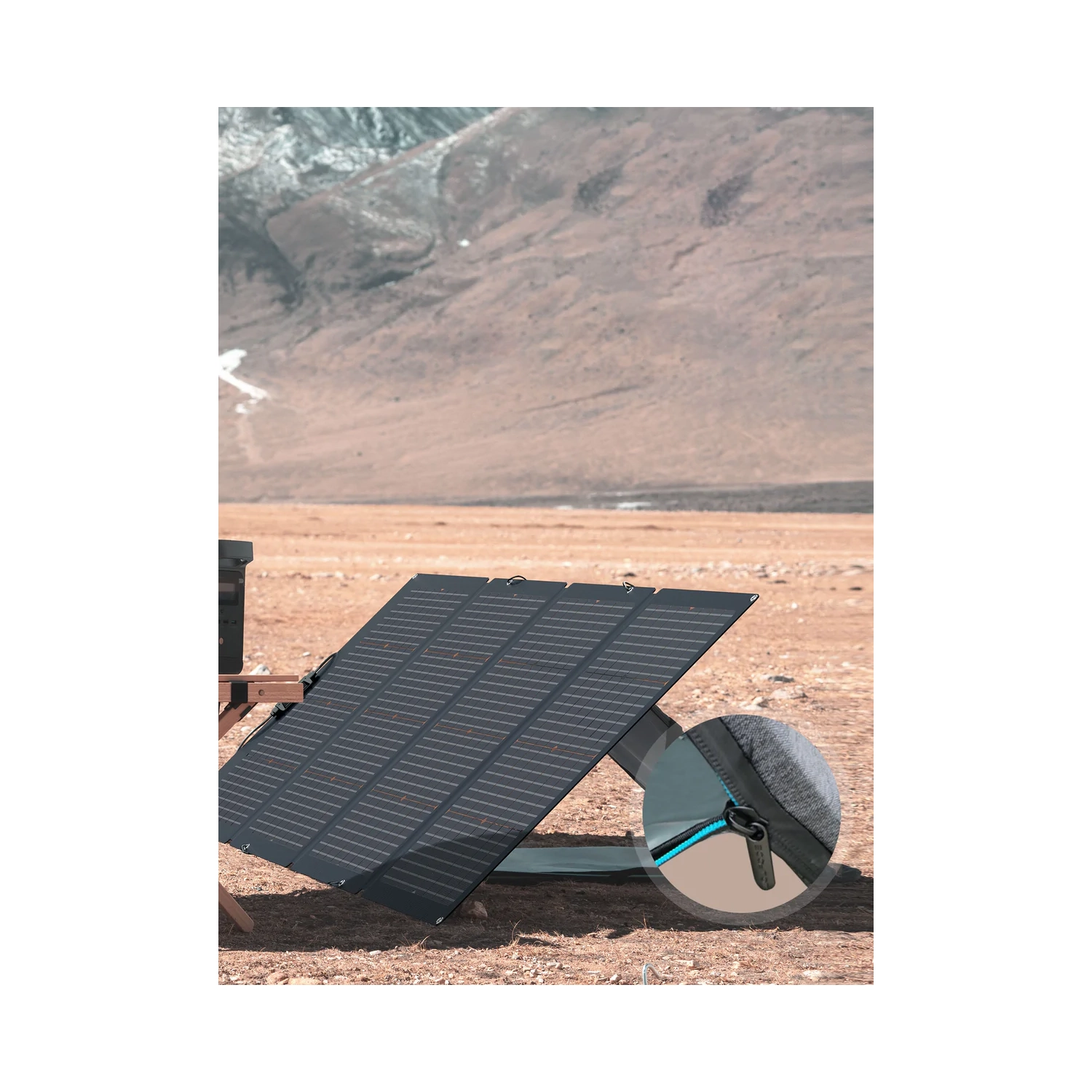 Panneau solaire portatif bifacial 220&nbsp;W d'EcoFlow