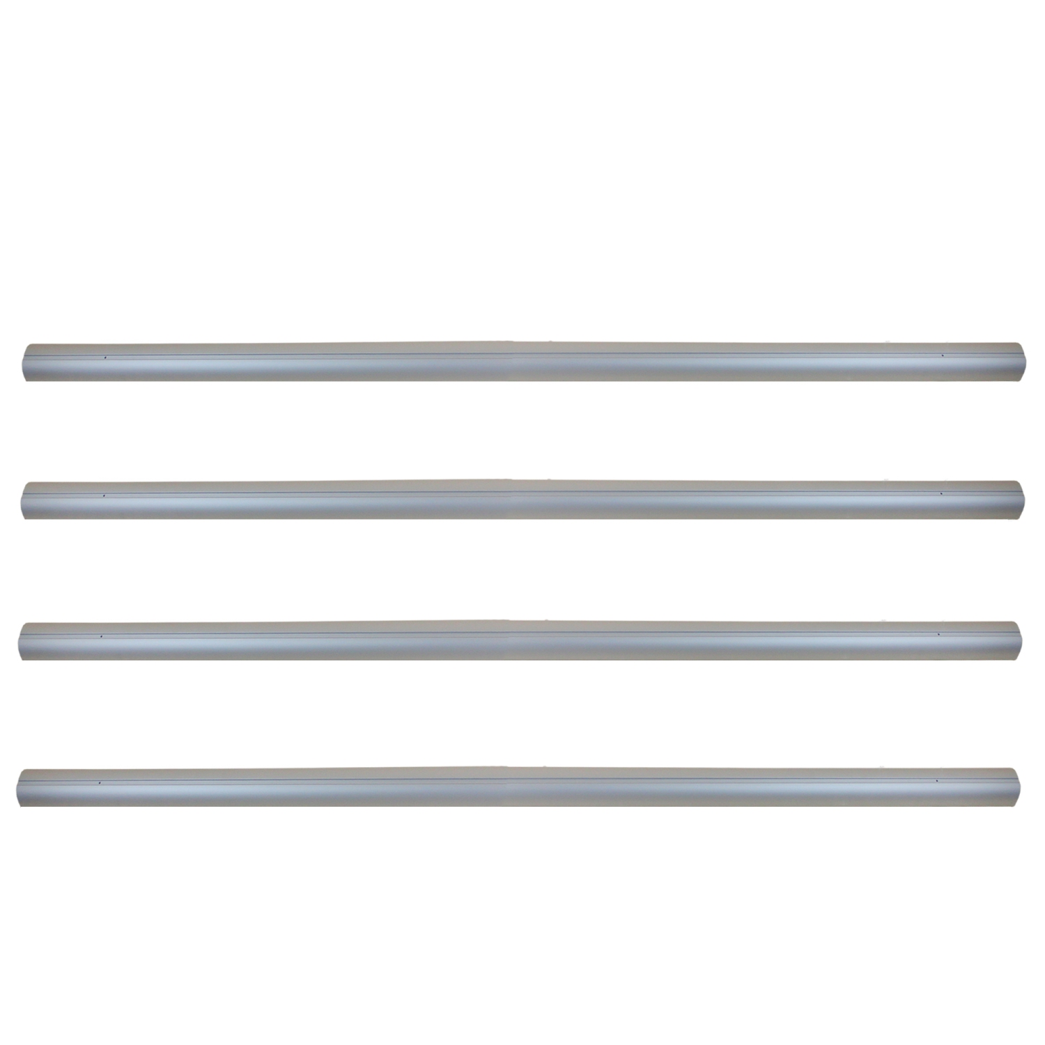 4 tubes de 16 pi x 4 po pour système de couverture de piscine creusée