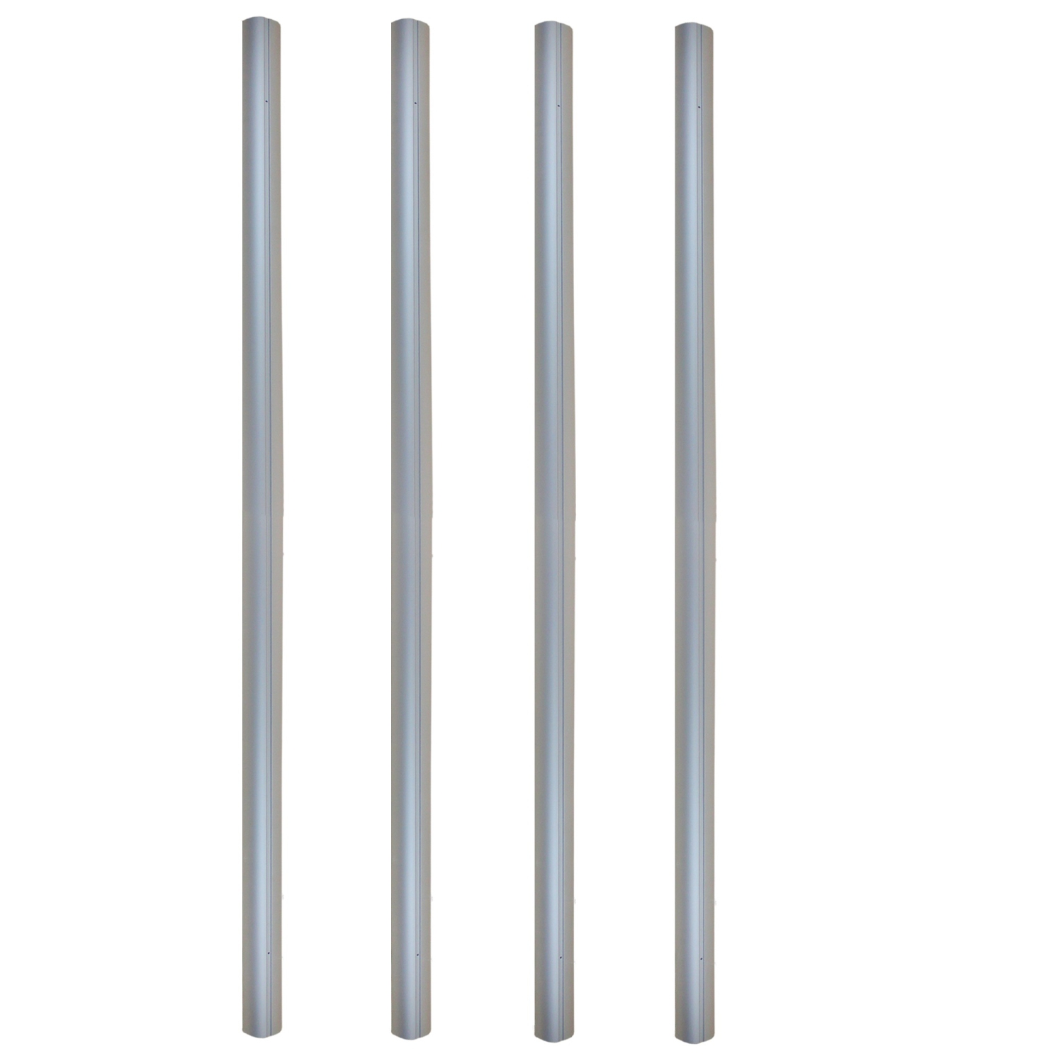 4 tubes de 16 pi x 4 po pour système de couverture de piscine creusée