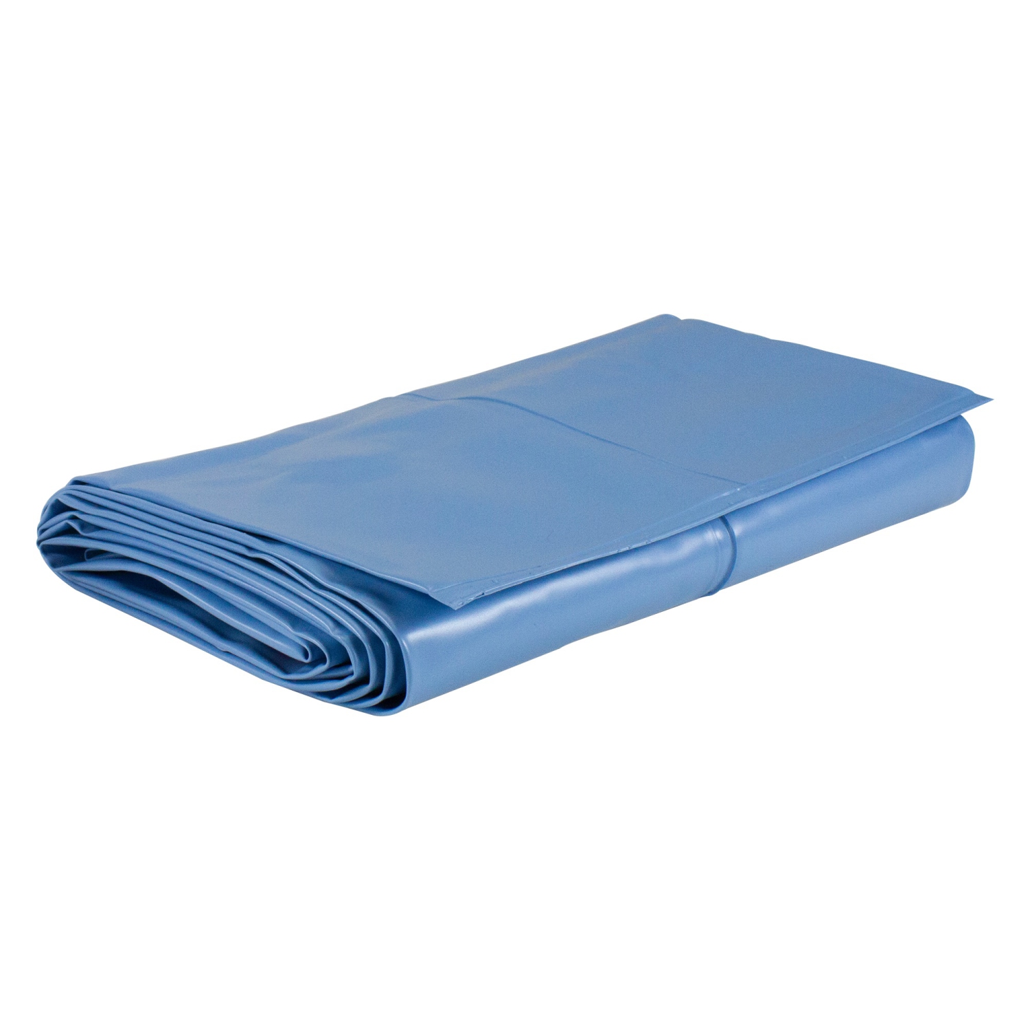 Tube d'eau de piscine à double chambre, 1 x 8 pi, bleu