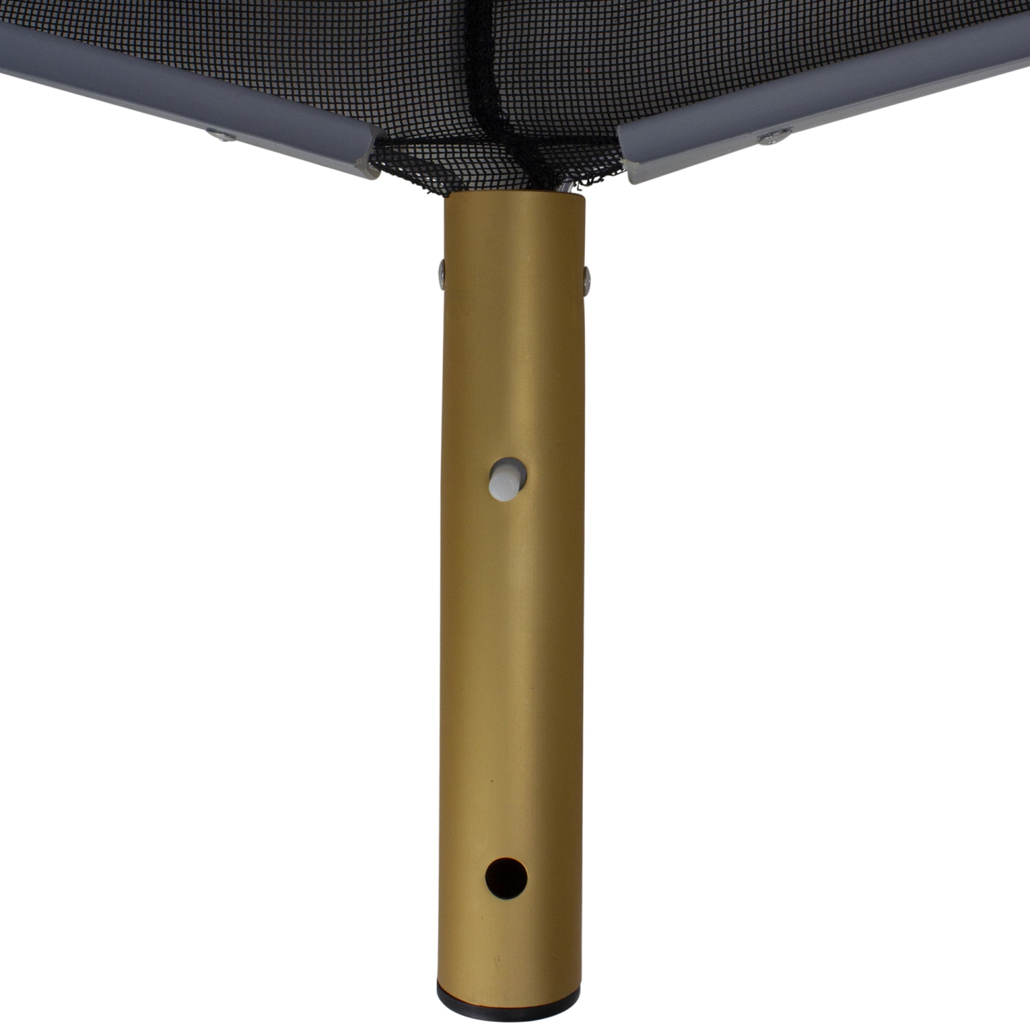 Piscine noire ultra profonde professionnelle de 19,5 po avec tête de râteau à feuilles