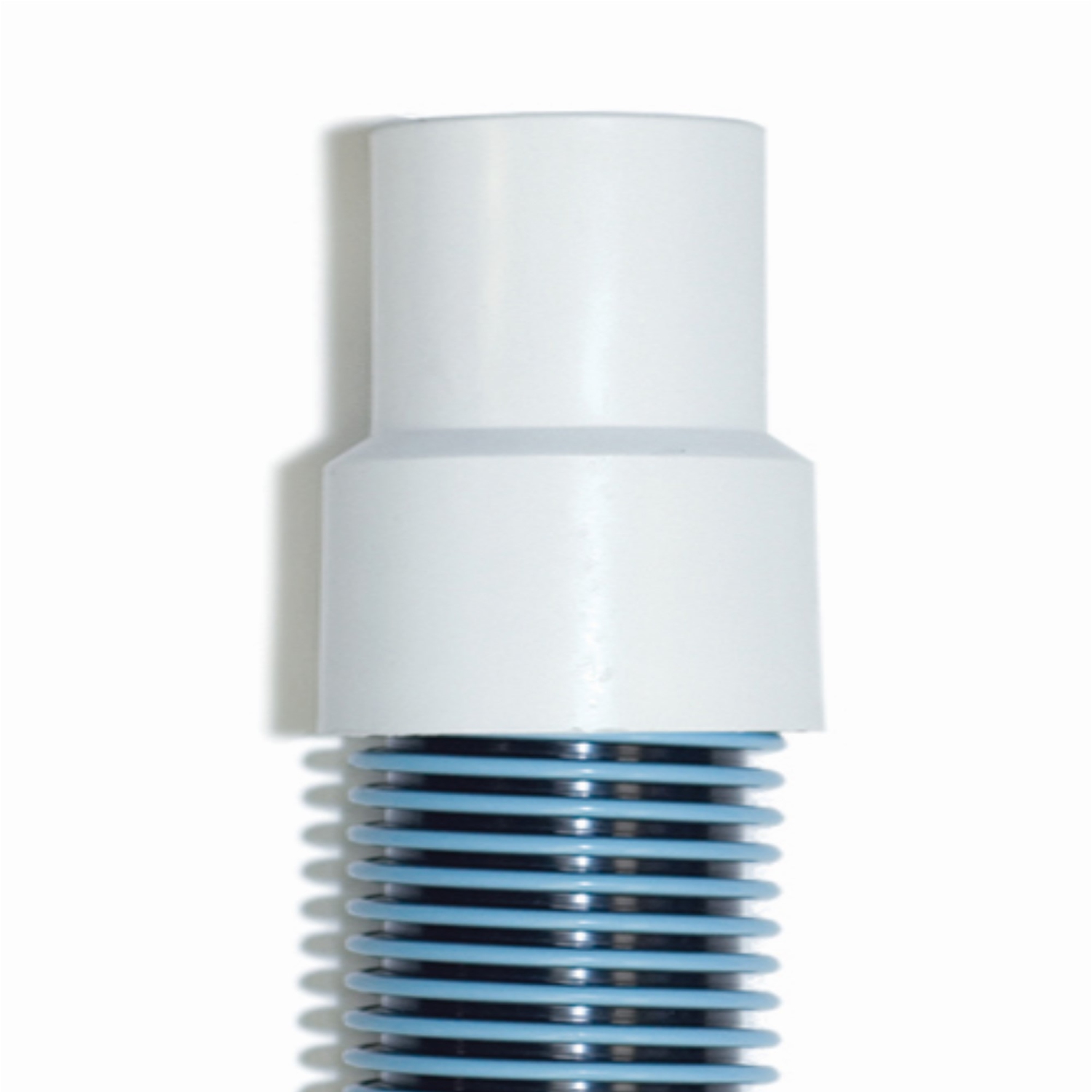 Tuyau de piscine à spirale pour aspirateur d'Hydro Tools, bleu et blanc, 30 pi x 1,5 po