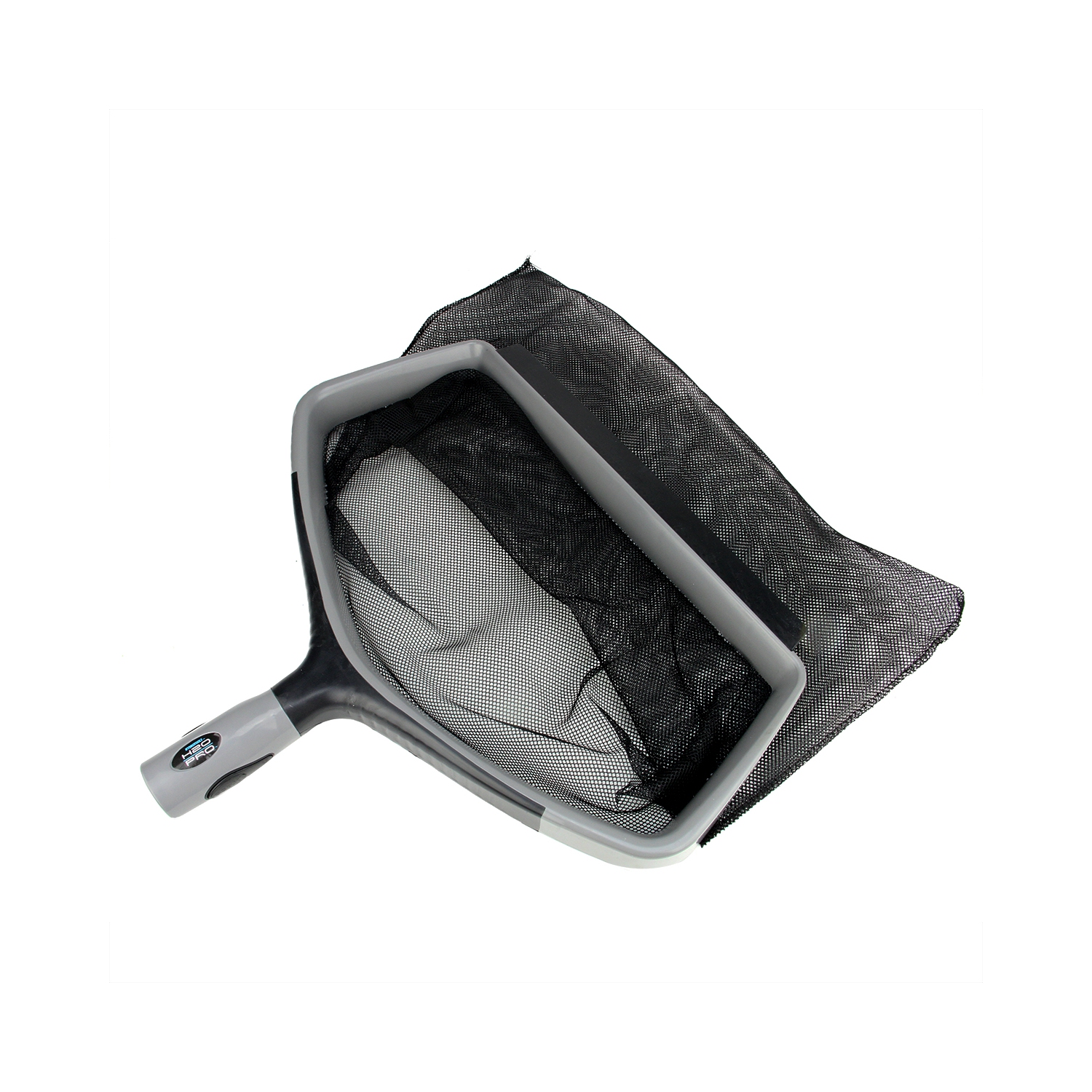 Piscine de 17,5 po en gris et en noir avec poche profonde et tête de râteau à feuilles