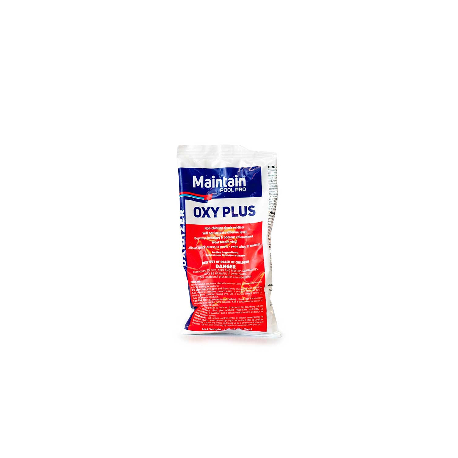Traitement de choc oxydant sans chlore Oxy Plus - 1&nbsp;lb. Sac
