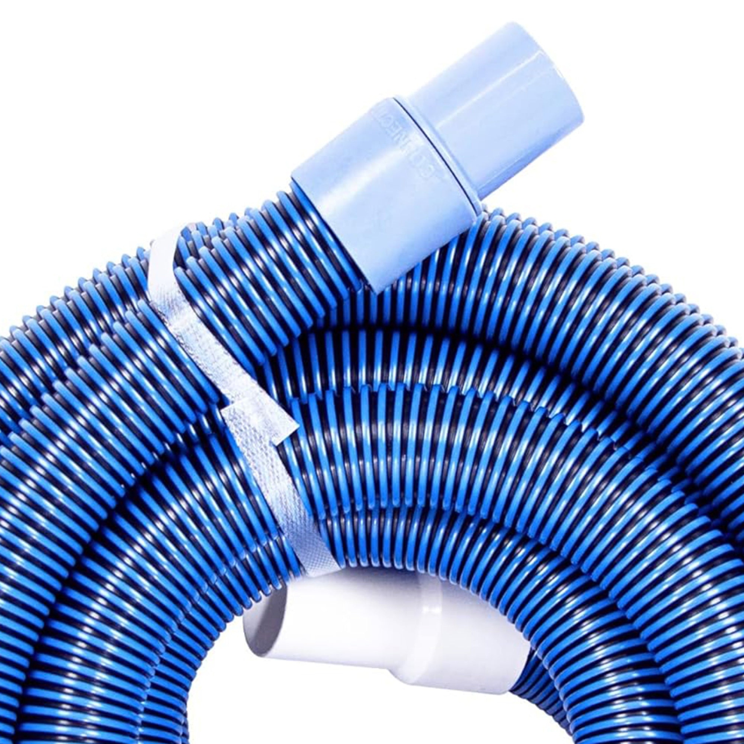 Tuyau de piscine à spirale avec brassard pivotant de HydroTools - 50 pi x 1,5 po