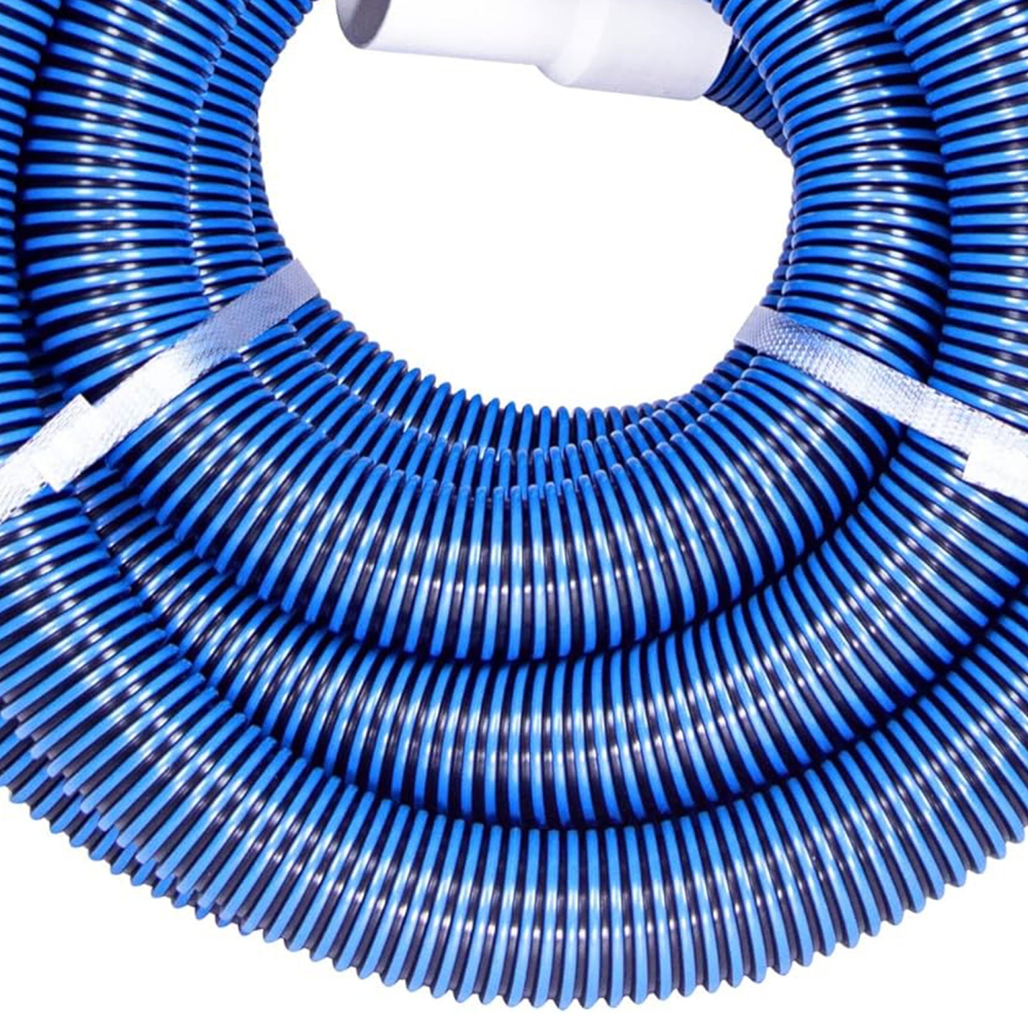 Tuyau de piscine à spirale avec brassard pivotant de HydroTools - 50 pi x 1,5 po