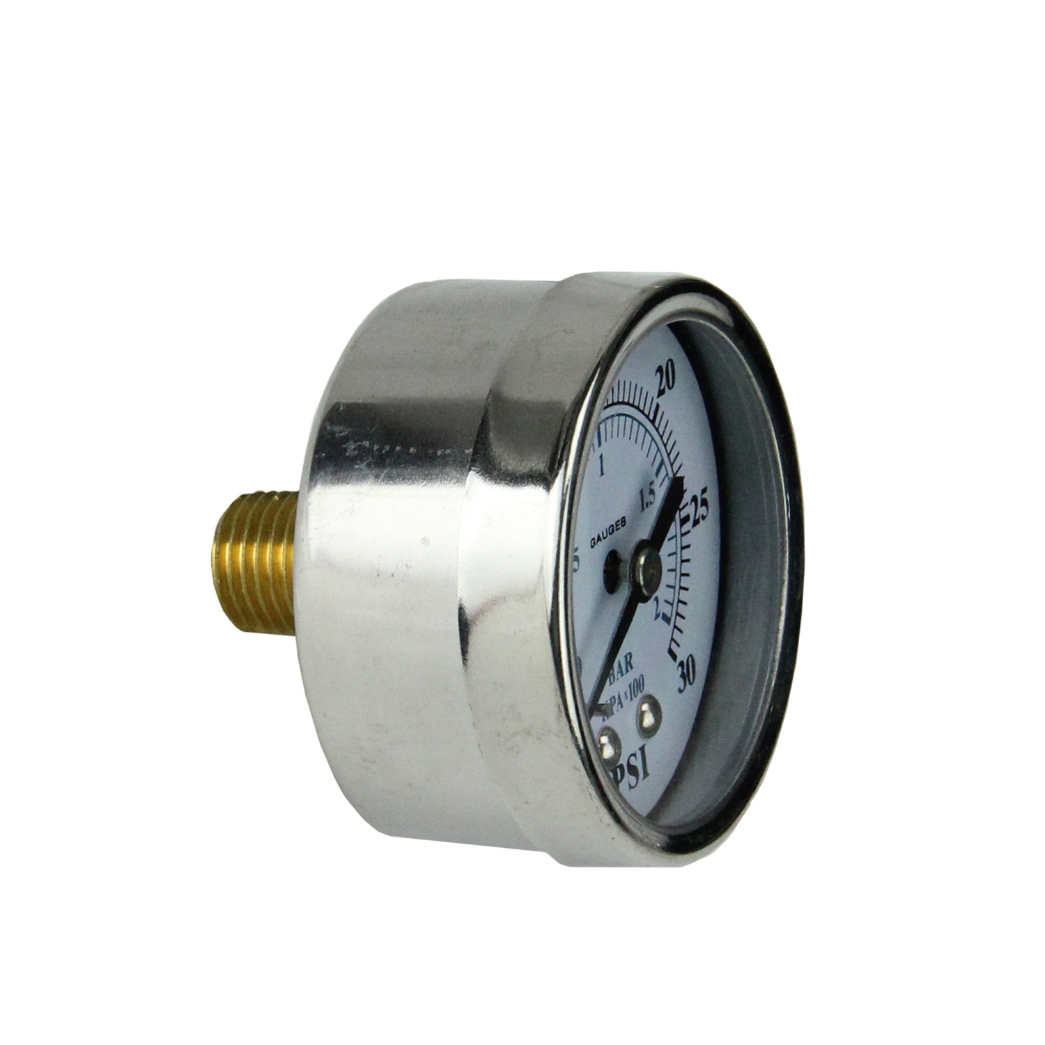 2" Back Mount Stainless Steel Pressure Gauge 0-30 PSI