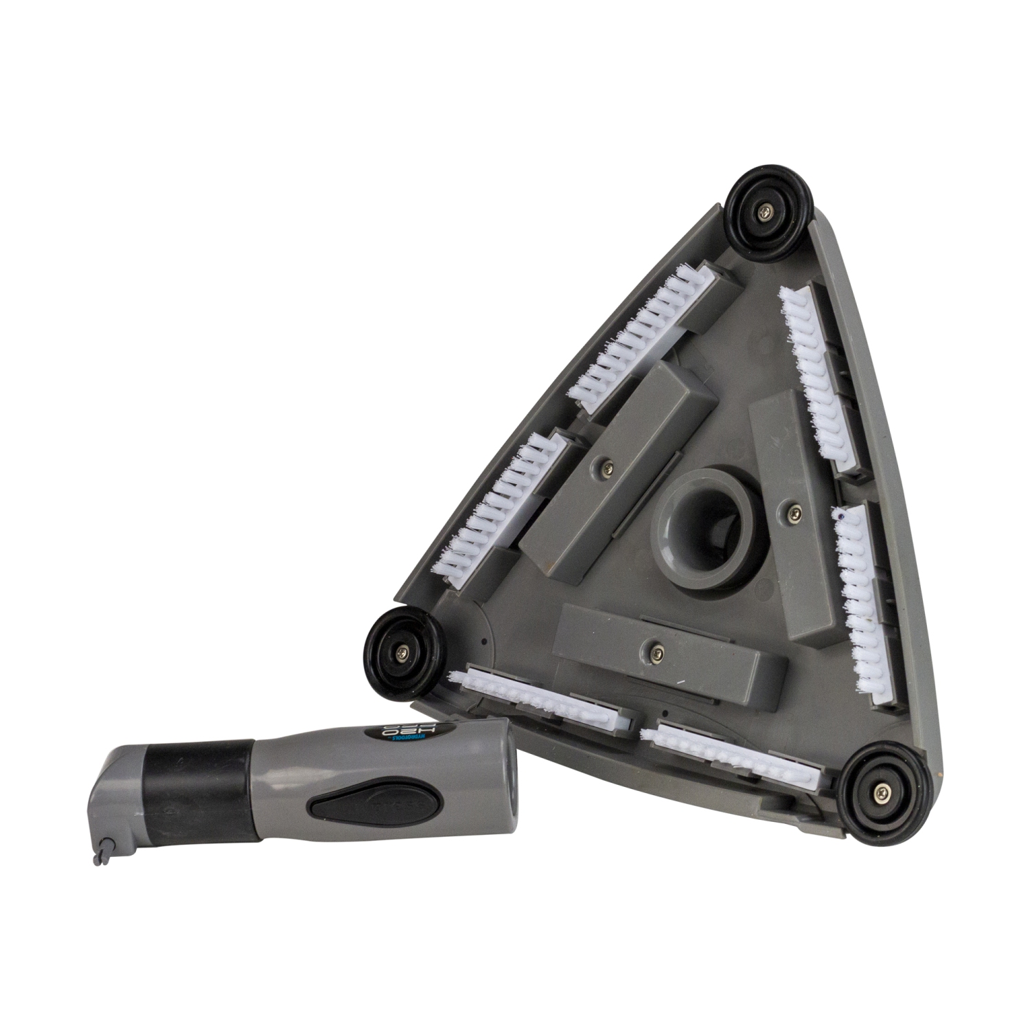 Aspirateur de piscine robuste à tête triangulaire de 11 po