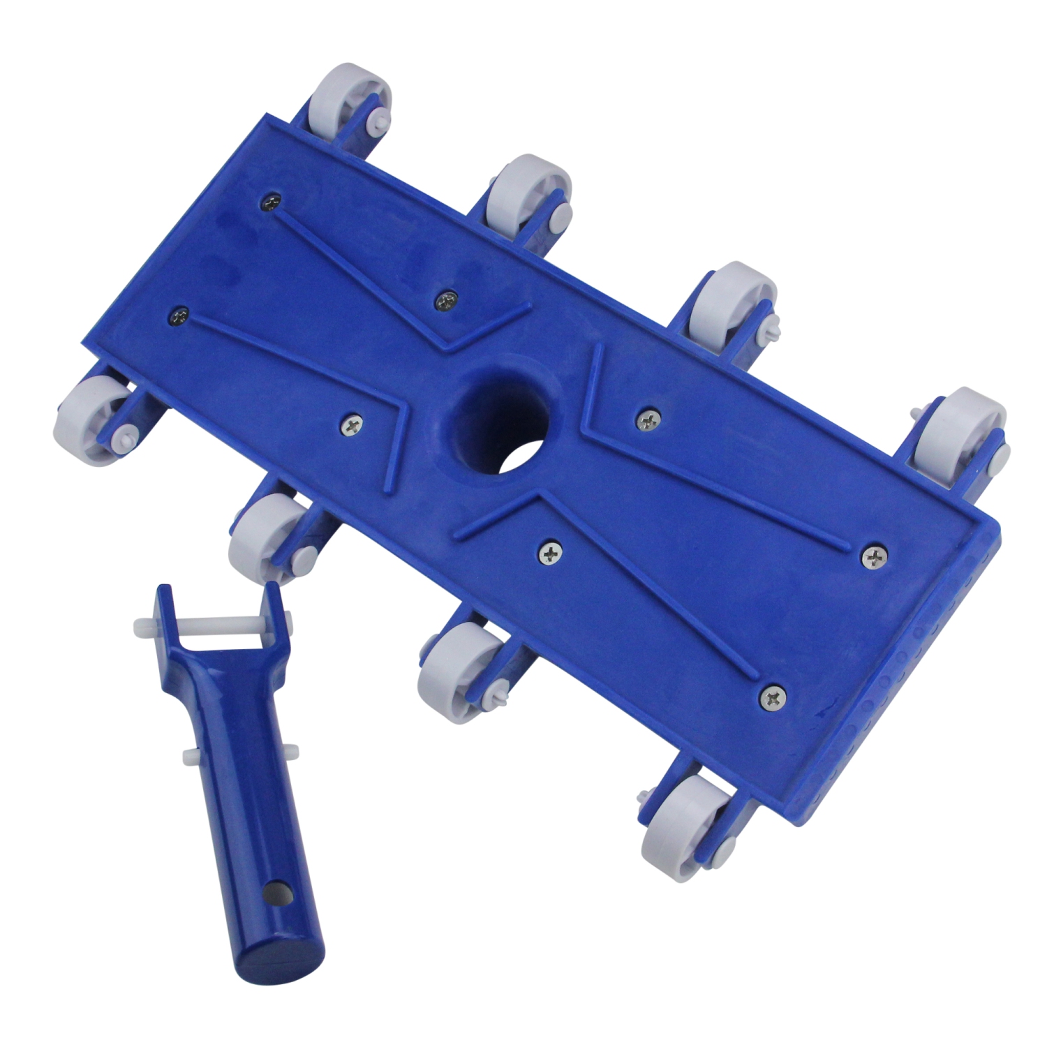 Tête d'aspirateur de piscine creusée flexible et lestée de 13,25 po pour piscine