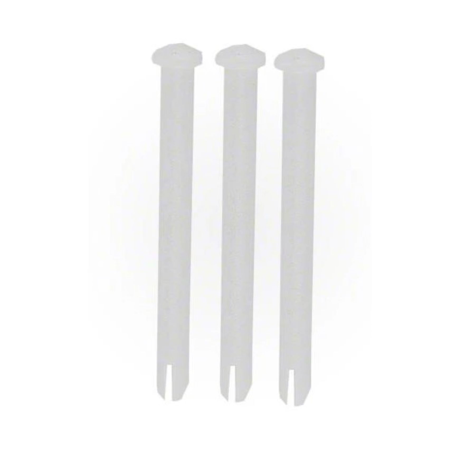 5.5-Inch White Long Lock Pins for Poles and Vacuum Handles For Swimming Pool