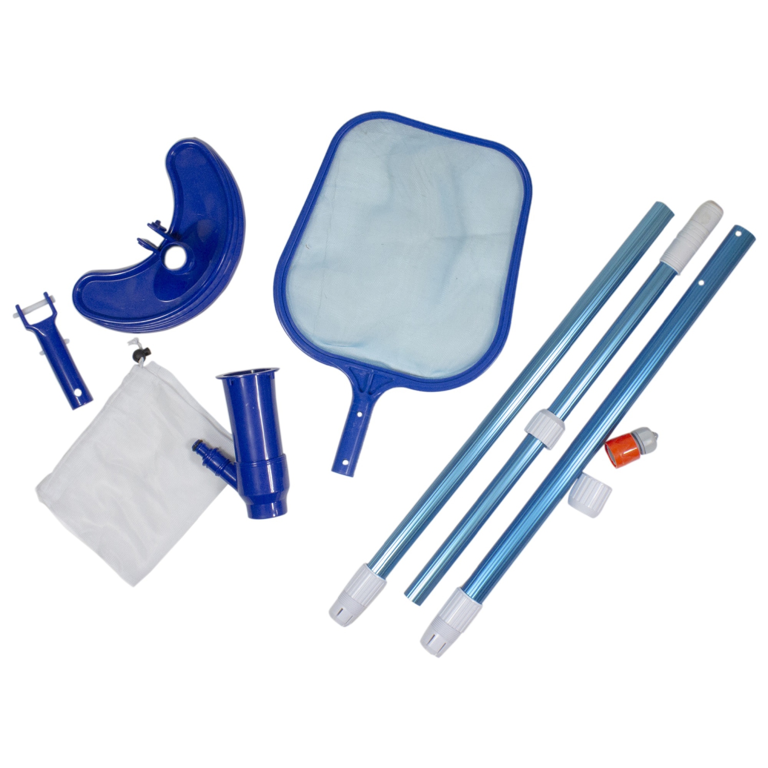 4-Piece Vacuum Head and Skimmer Pool Maintenance Kit