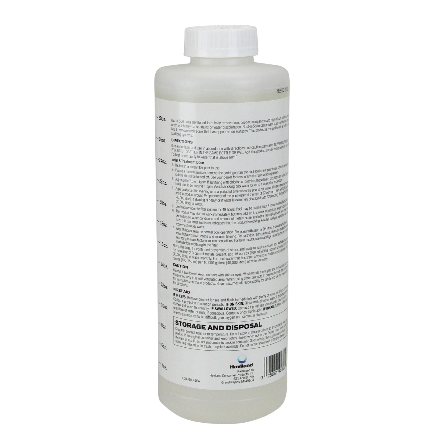 1 pintes - outil de décapant Rust-N-Scale au HHaviland Durachlore