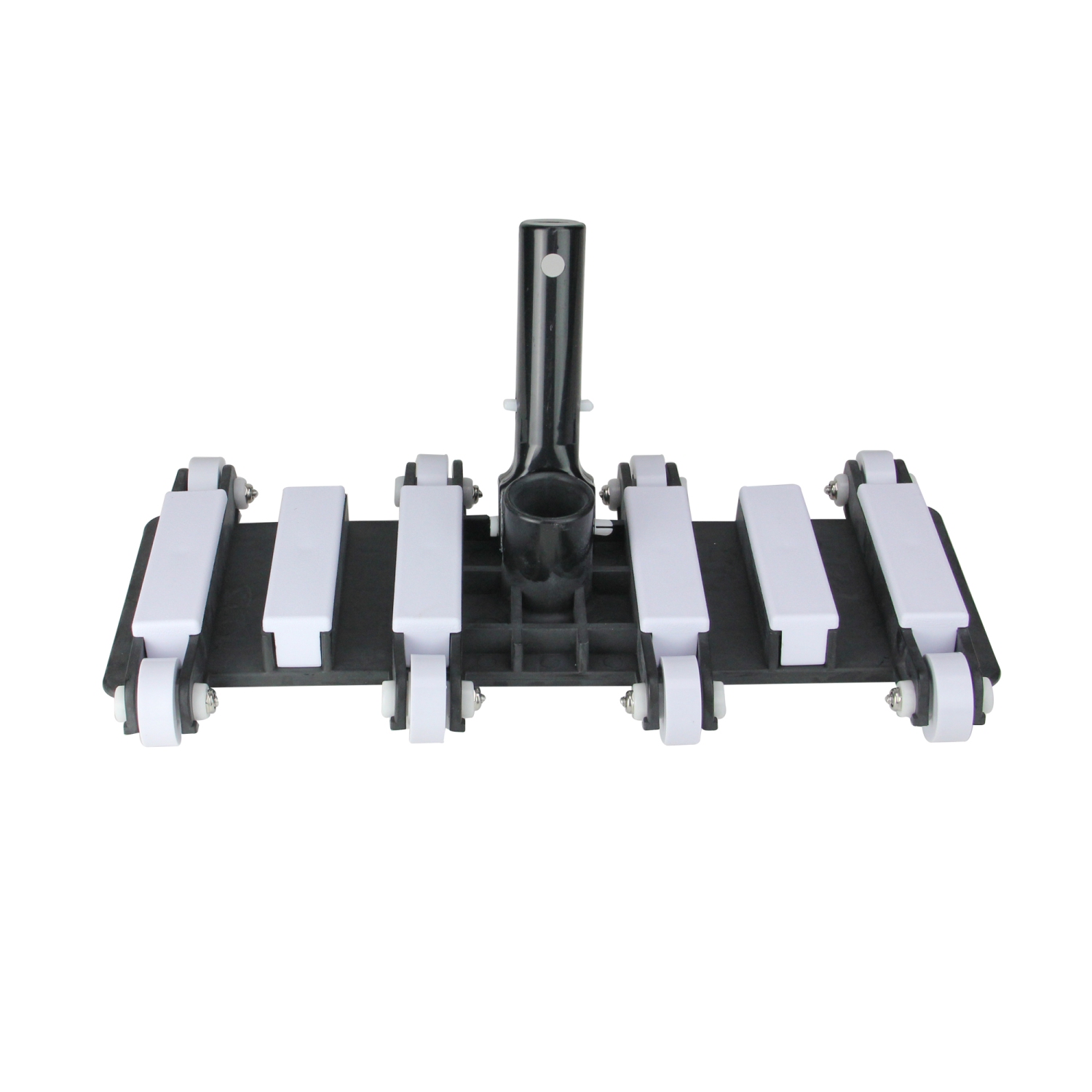 Tête d'aspirateur lestée flexible noire de 14 po