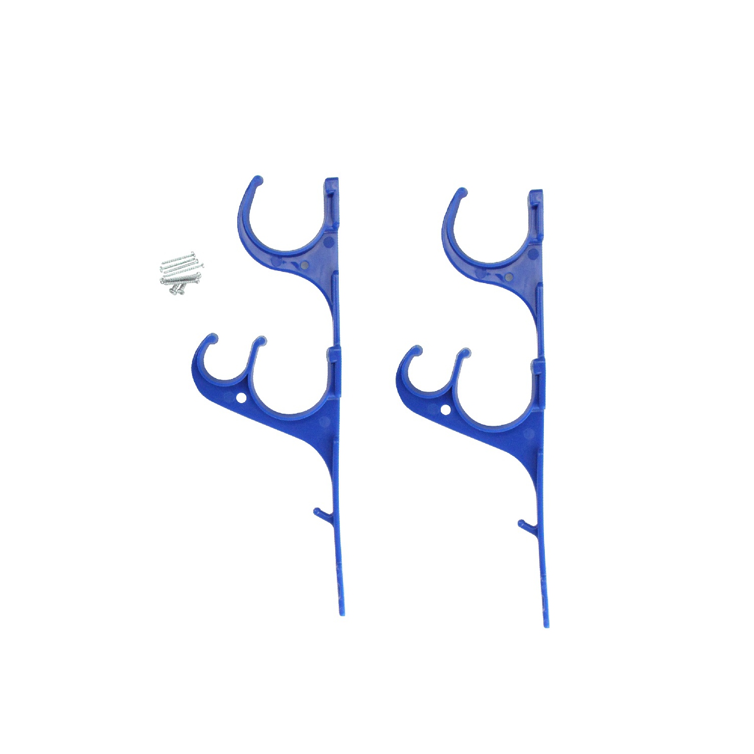 12.25" Pole and Pool Vacuum Hose Hangers - Set of 2