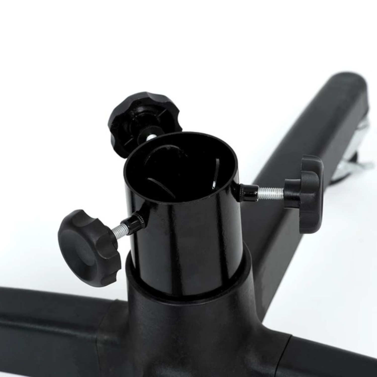 Adjustable Rolling Christmas Tree Stand for Trees 6'-9' - Black