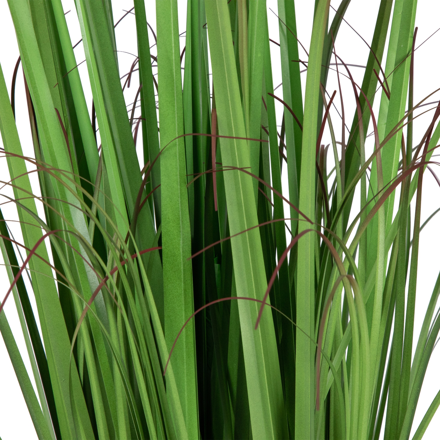 40" Potted Artificial Green Onion Grass Plant