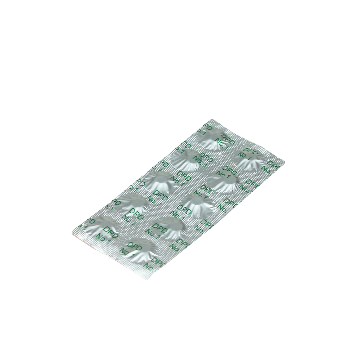 Paquet de 10 comprimés DPD n° 1 de test d'eau pour piscines