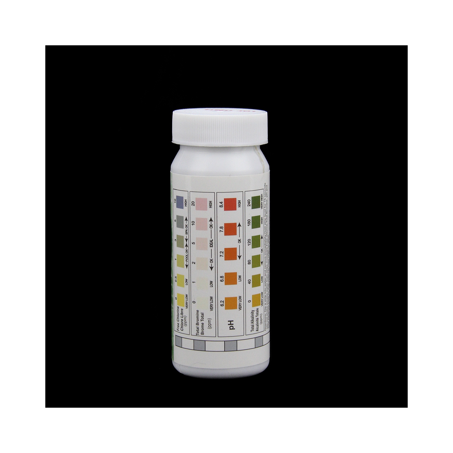 Premium 4-in-1 Swimming Pool Water Test Strips