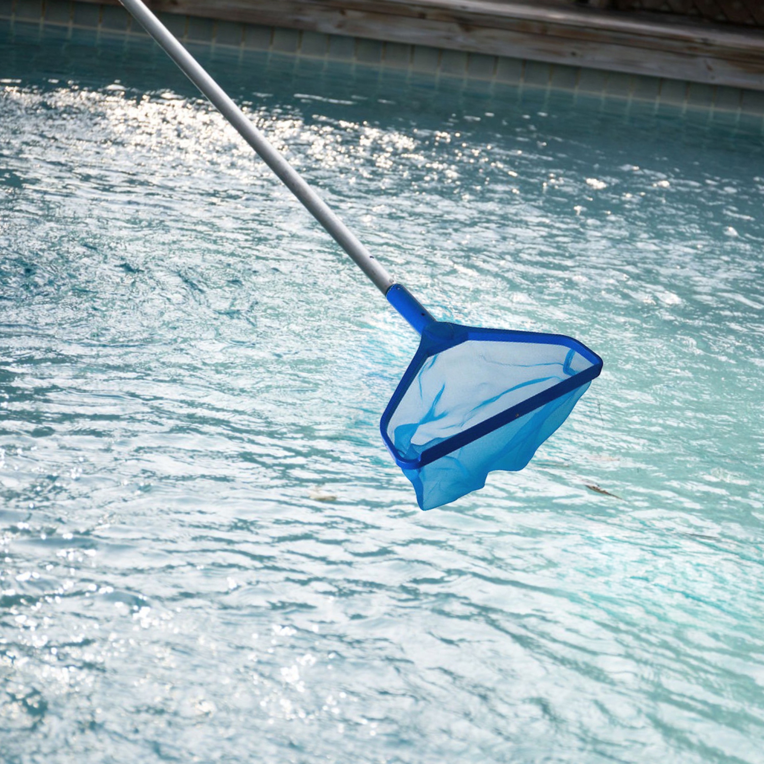 Tête à râteau robuste pour piscine à sac profond de 18 po
