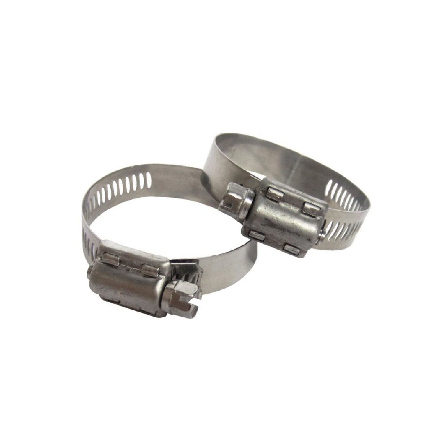 Ensemble de 2 colliers de flexible argentés - 2,5 po