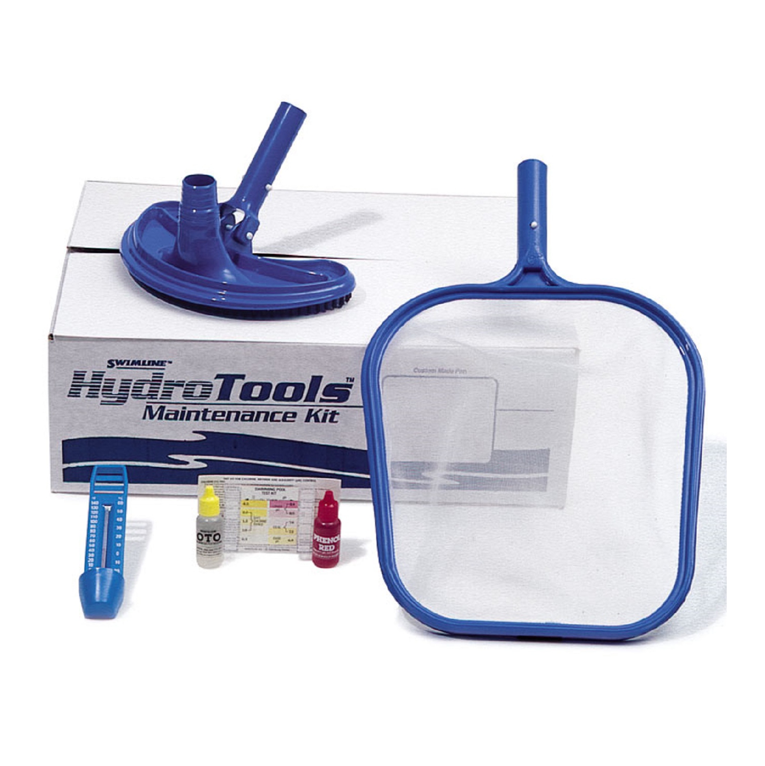 HydroTools Basic Swimming Pool Cleaning 4-Piece Maintenance Kit